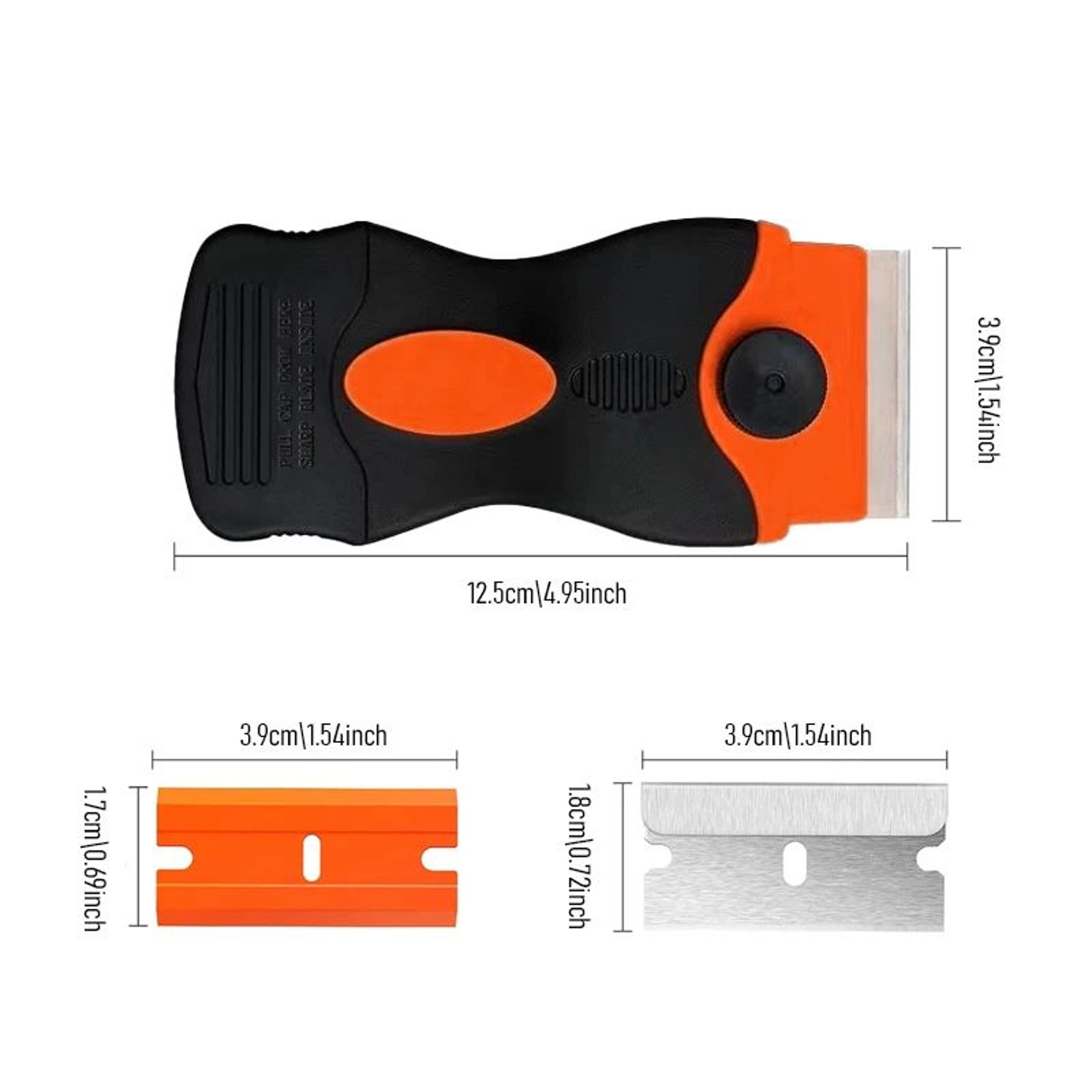 CrystalClear Pro Car Window Scraper  Sticker Remover Tool 5