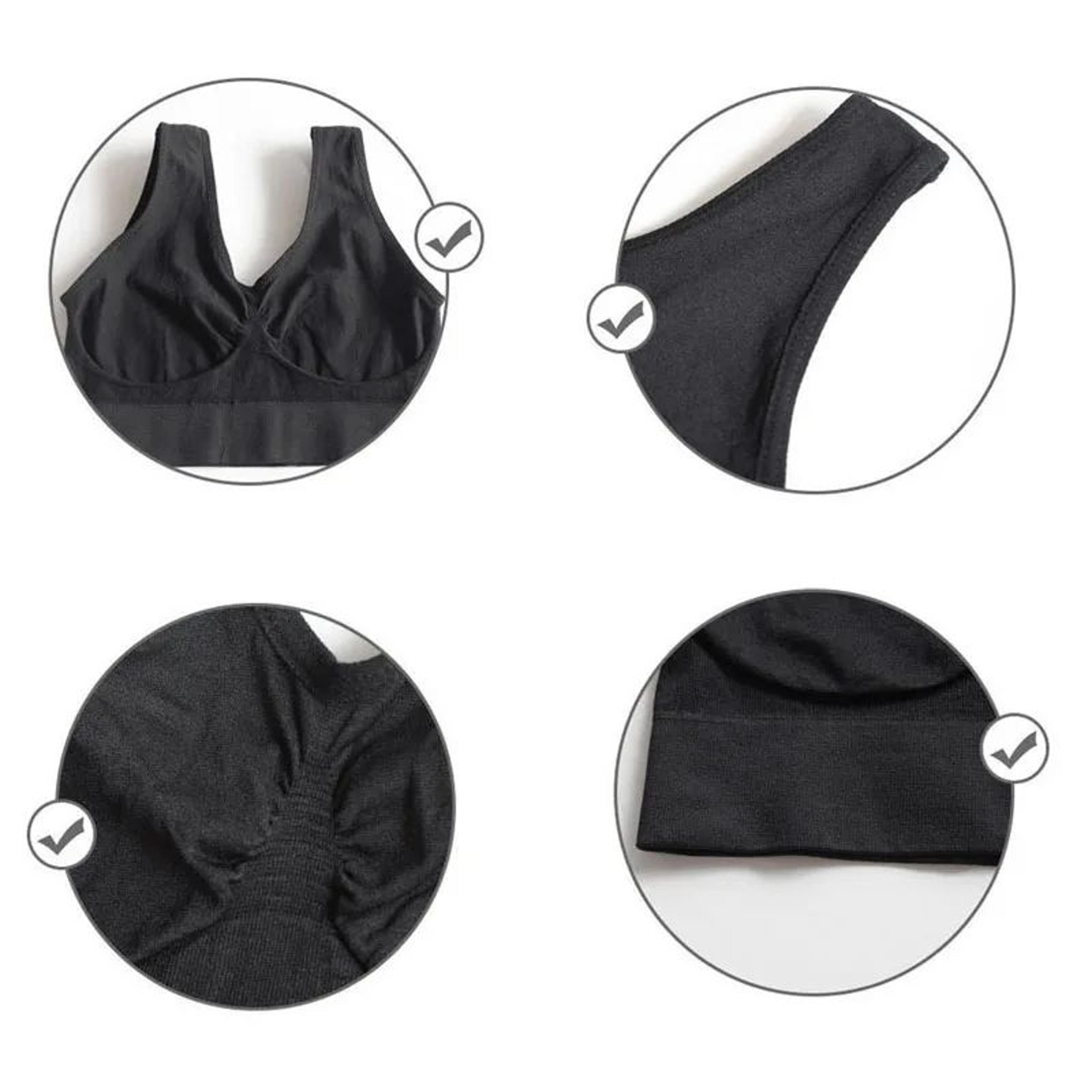 CloudSoft Wireless Sports Bra  Padless Sports Bra For Sleep  Yoga Plus Size 2