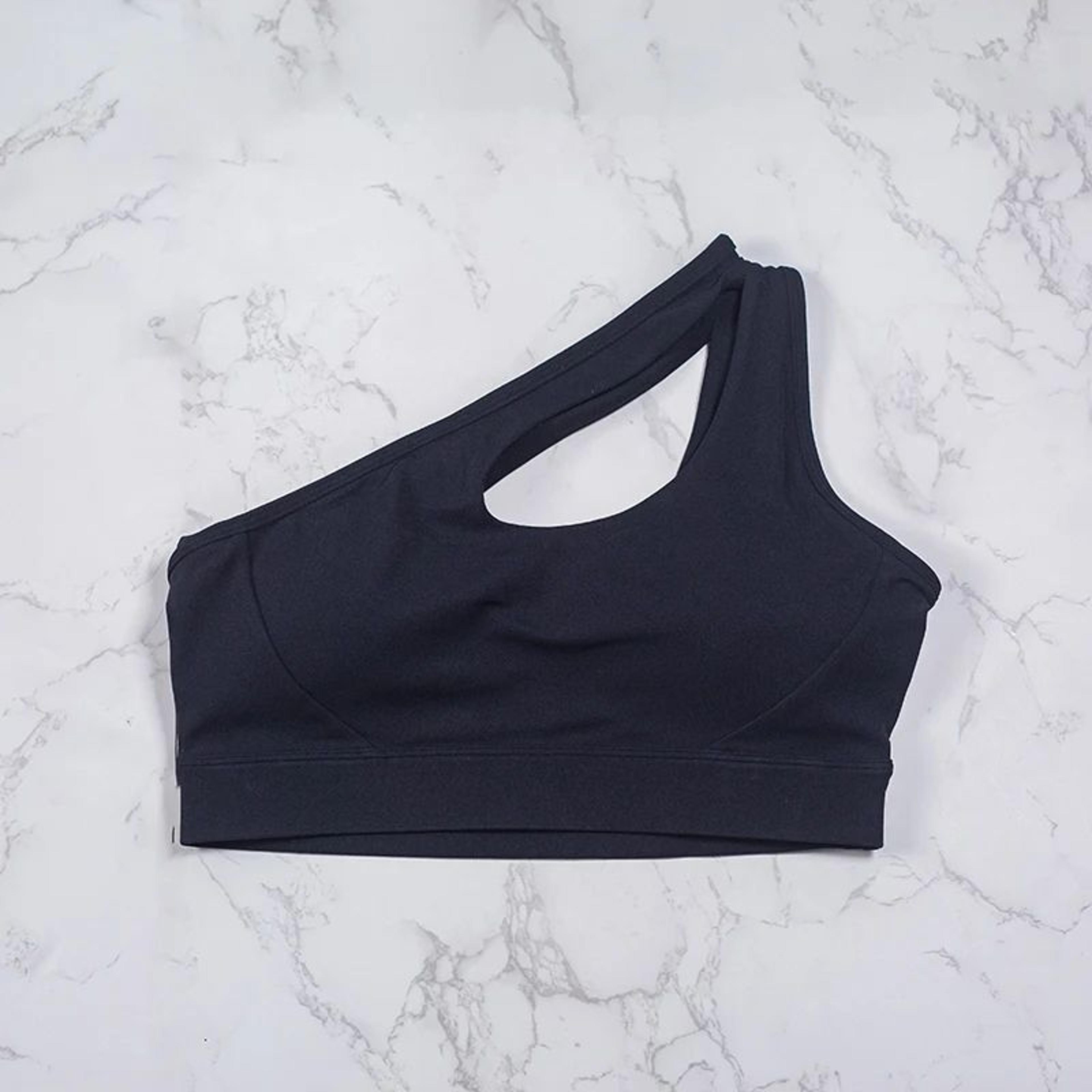 DIAS Fit Joy One Shoulder Sports Bra  Seamless Yoga Top For HighImpact Workouts 7