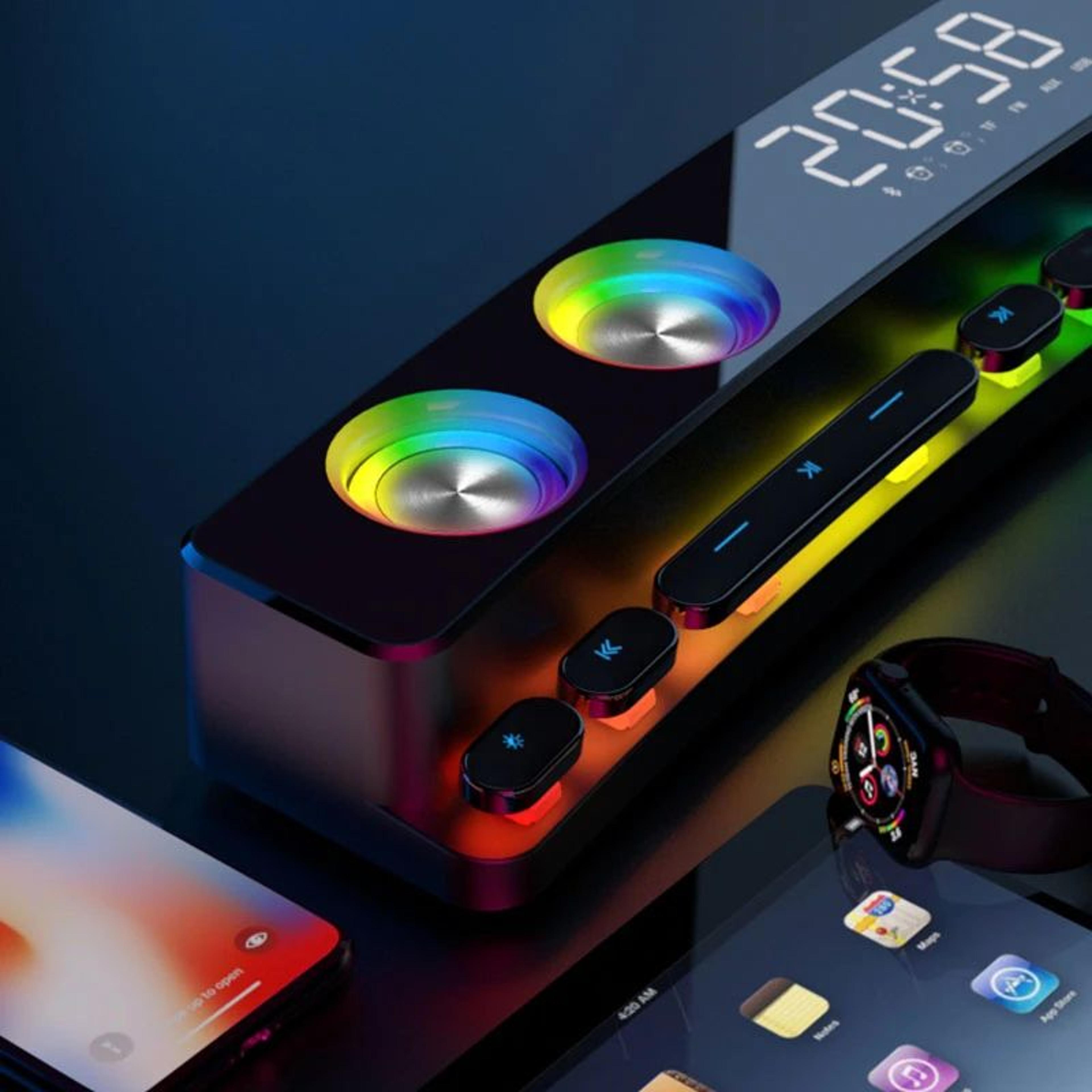 Premium Bluetooth Sound Bar With RGB Stereo Speaker  Deep Subwoofer Sound System 2