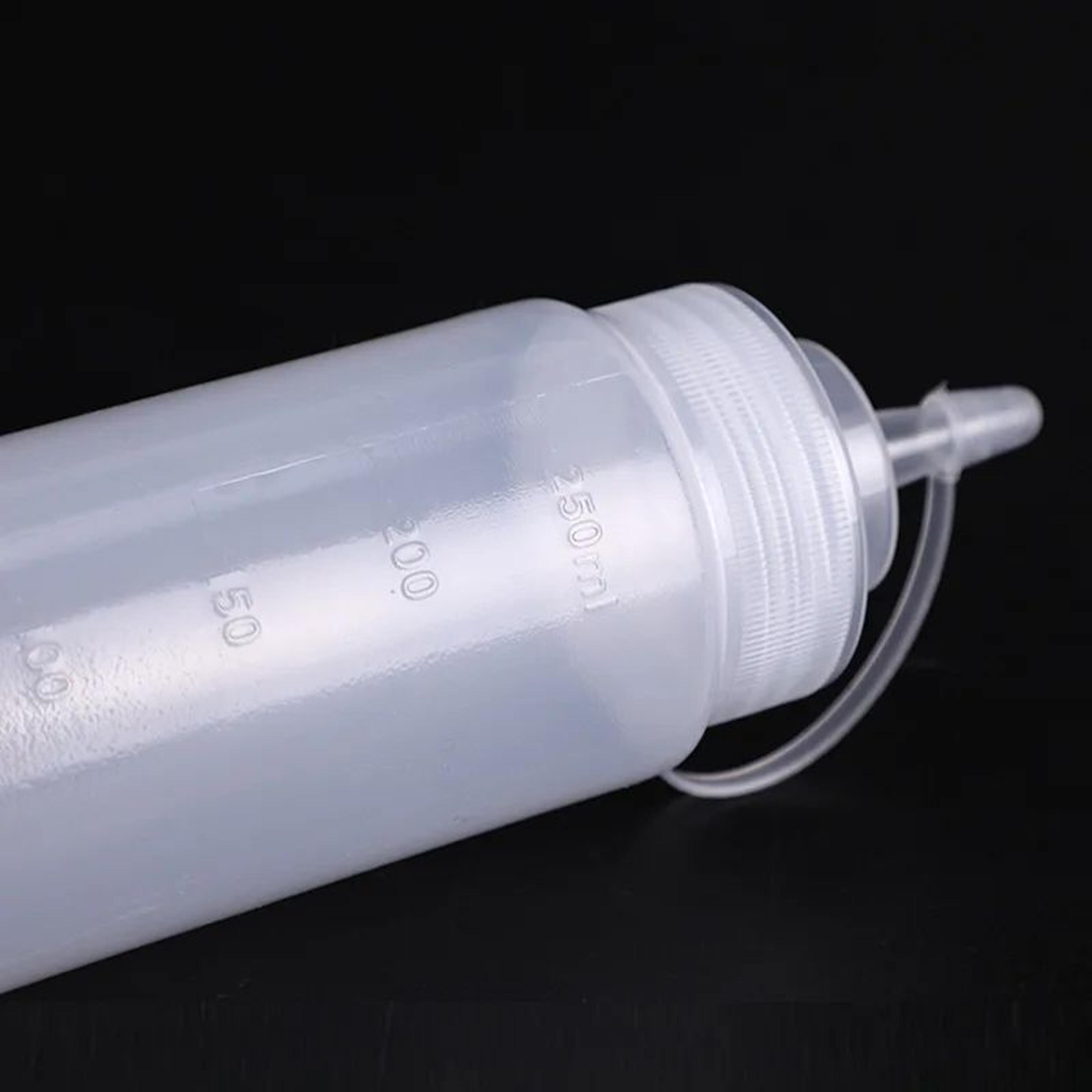 Leakproof Travel Squeeze Bottle Set  Refillable Silicone Toiletry  Sauce Dispensers 2