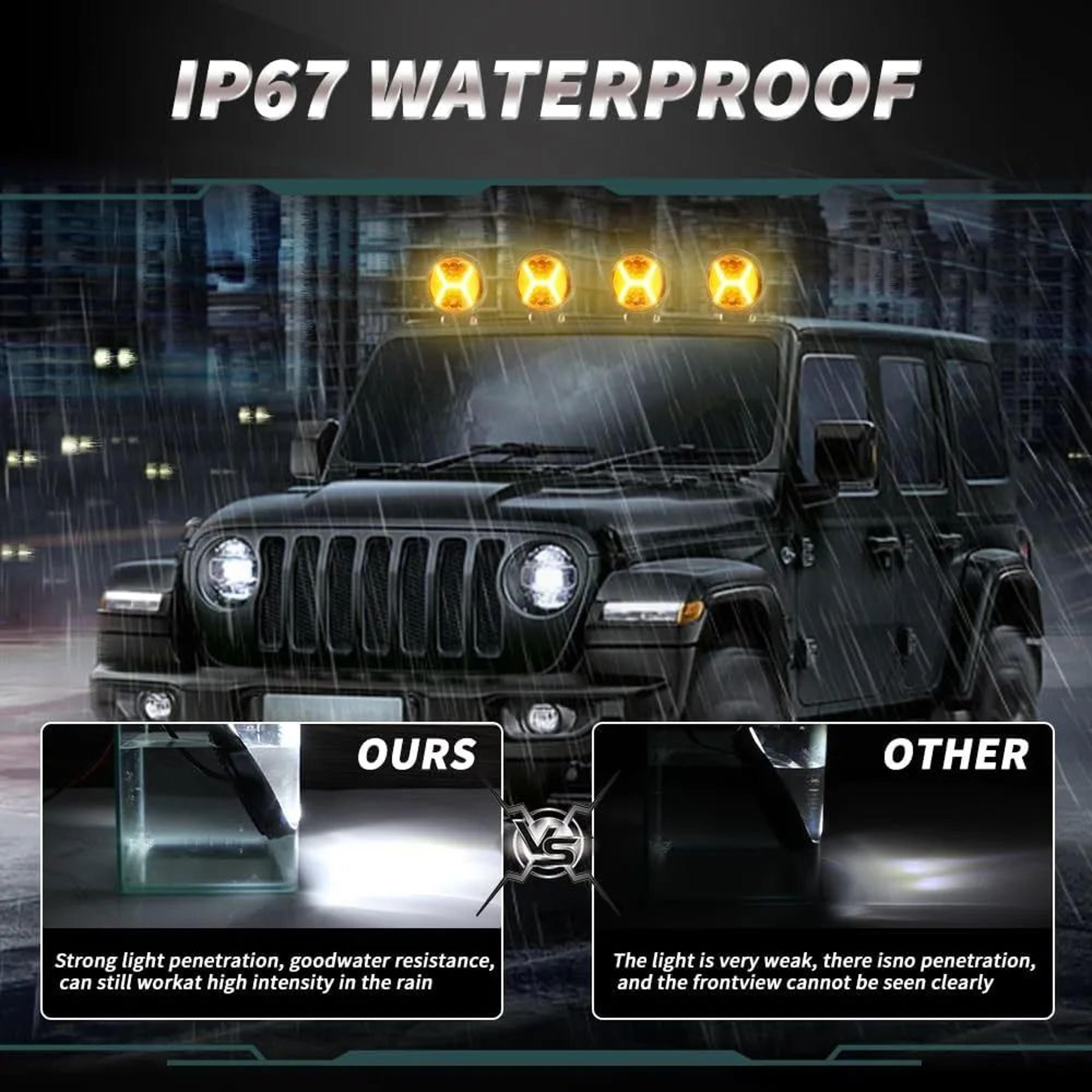 HighPerformance 4Inch LED Work Light Bar  Spot  Flood Offroad Driving Light 3