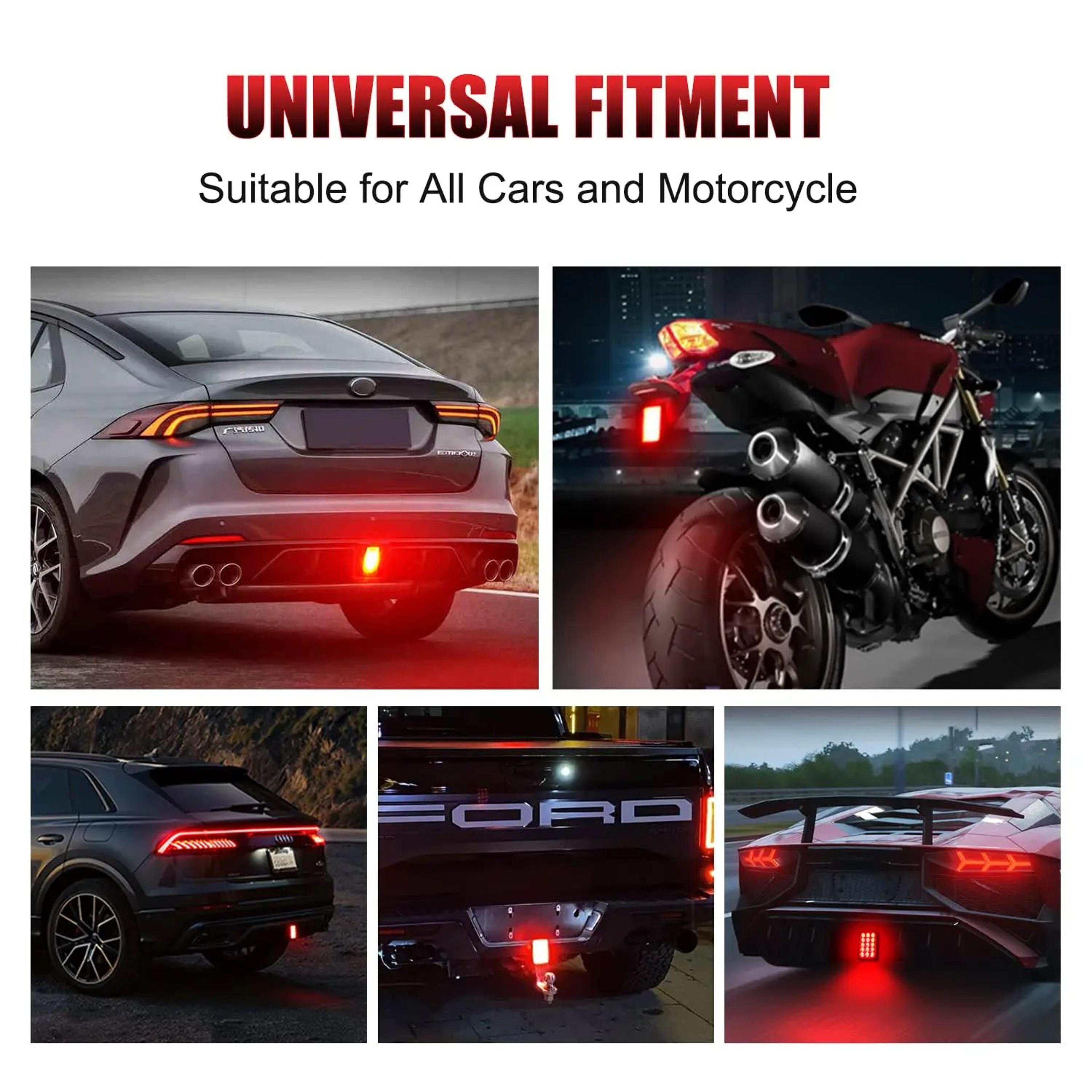 HighVisibility F1 Style LED Brake Light  15LED Rear Safety Warning Lamp For Cars  SUVs 5