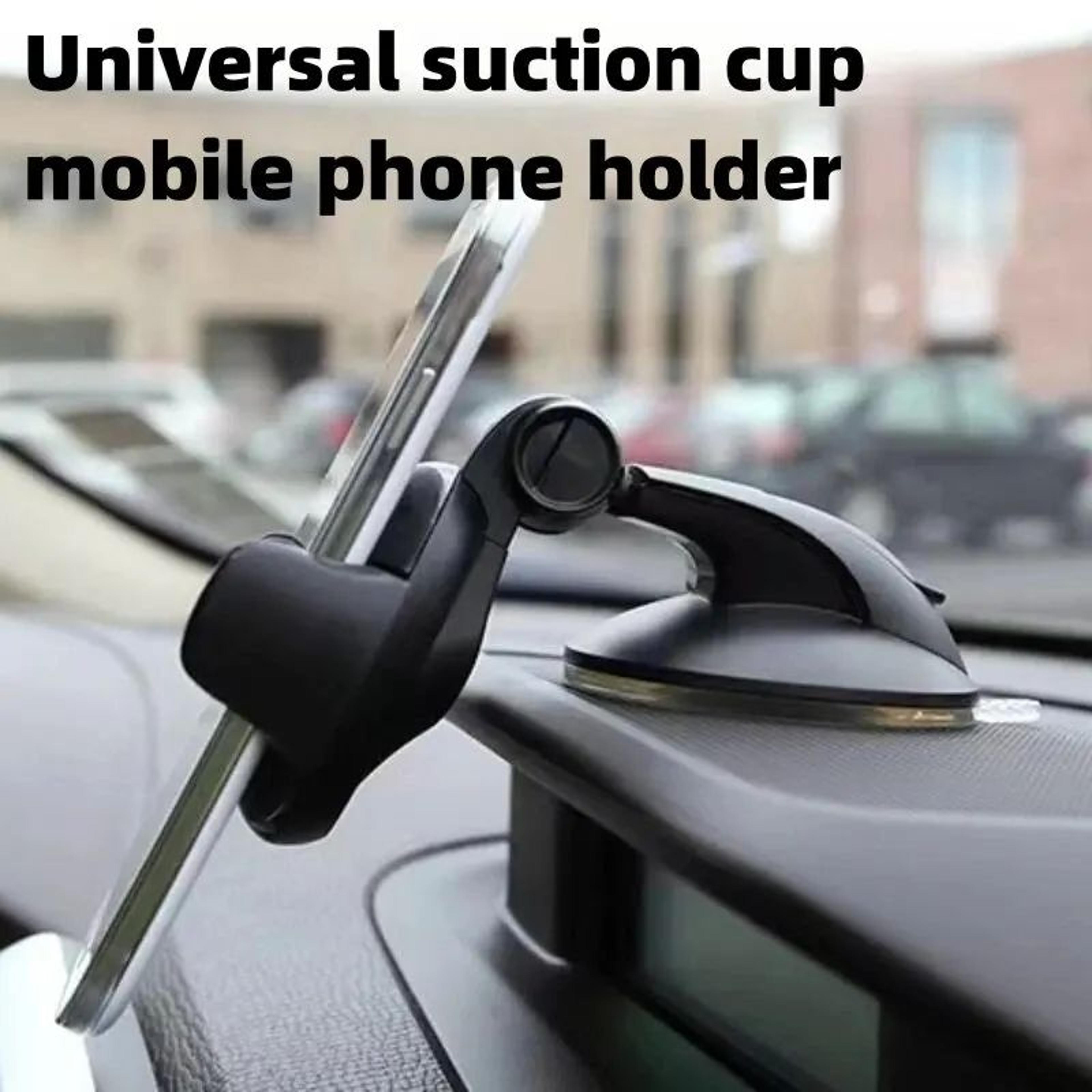 360° universal car phone holder – adjustable windshield phone mount for hands-free driving