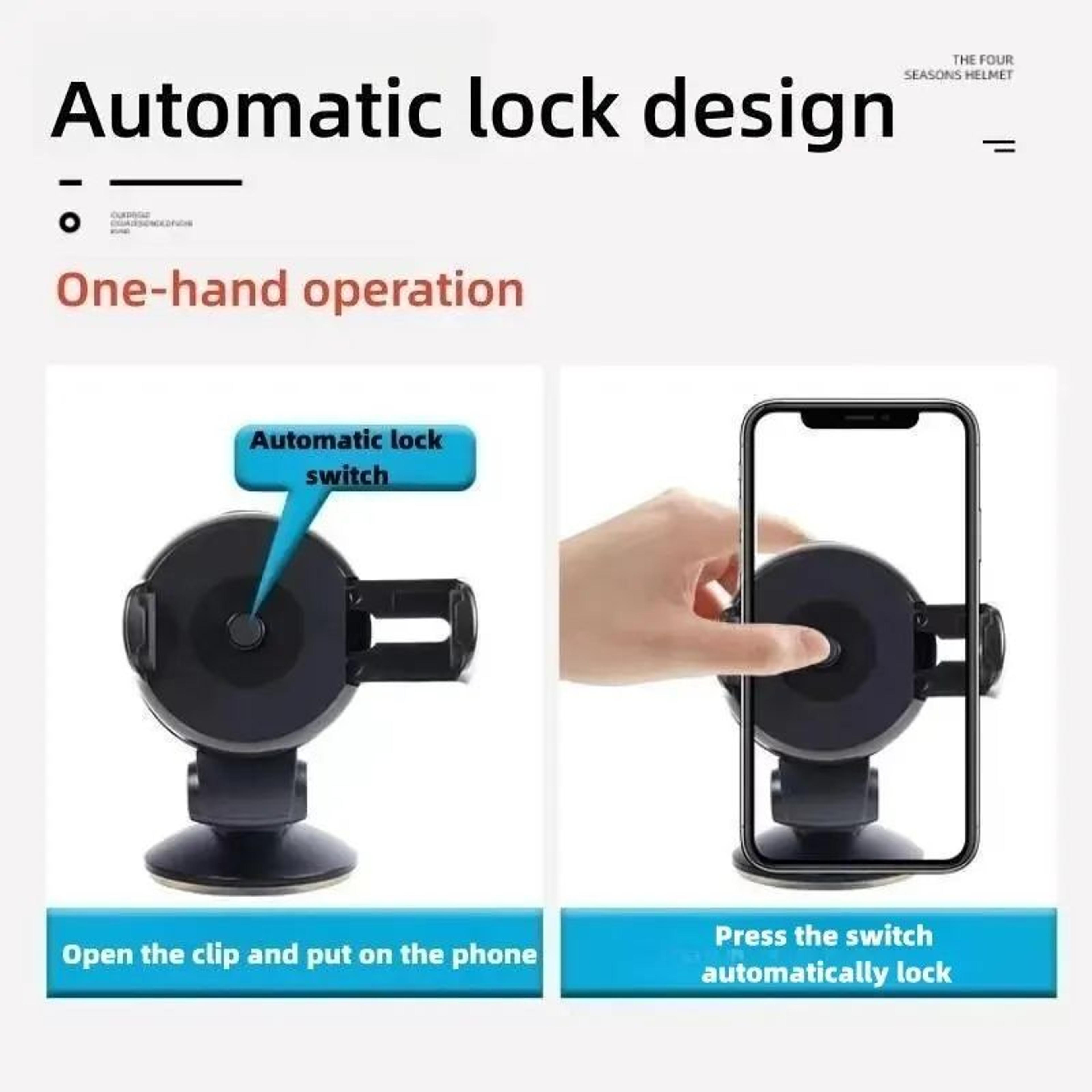 360 Universal Car Phone Holder  Adjustable Windshield Phone Mount For HandsFree Driving 5