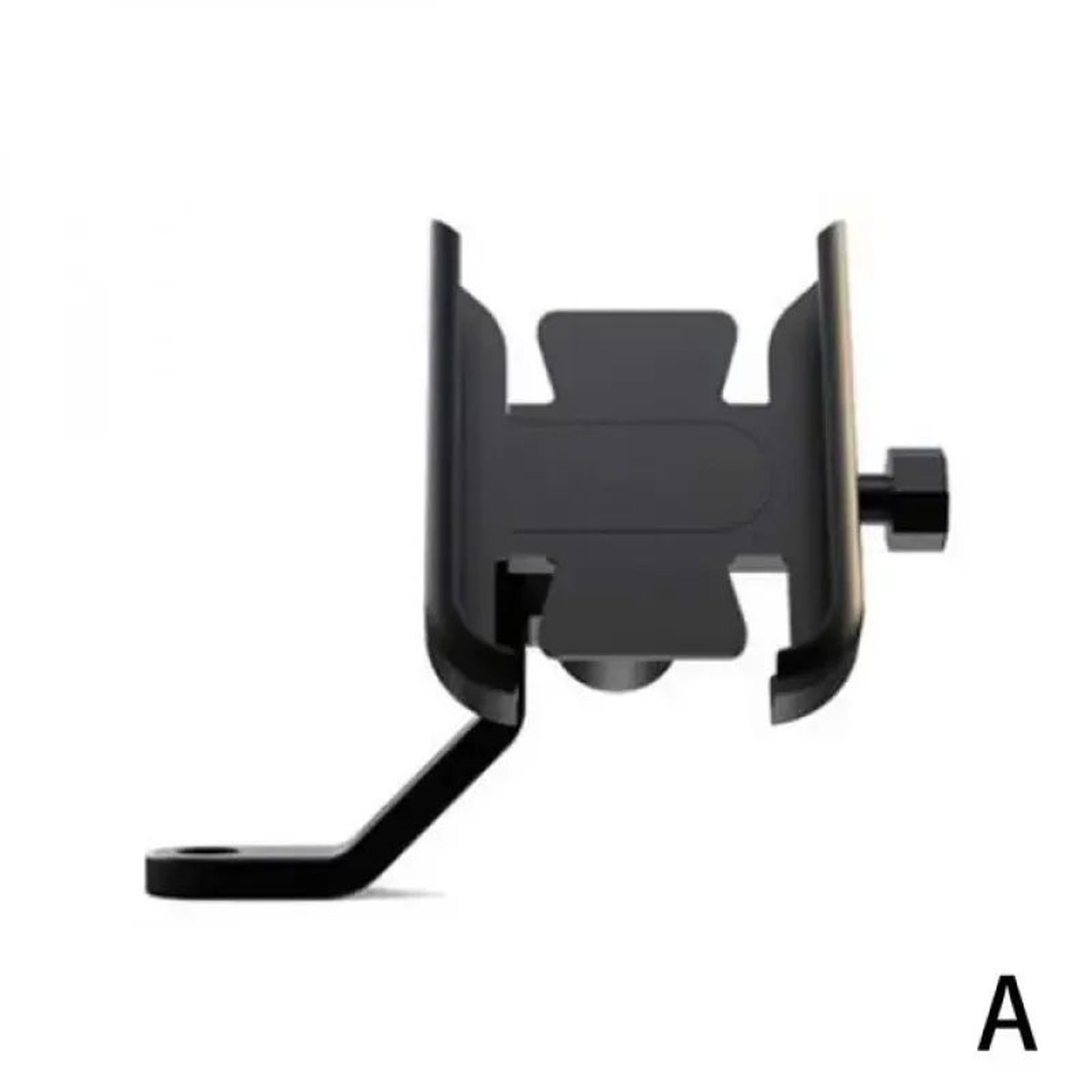 Rearview Mirror Aluminum Phone Holder 360 Rotating Secure Motorcycle Mount 5