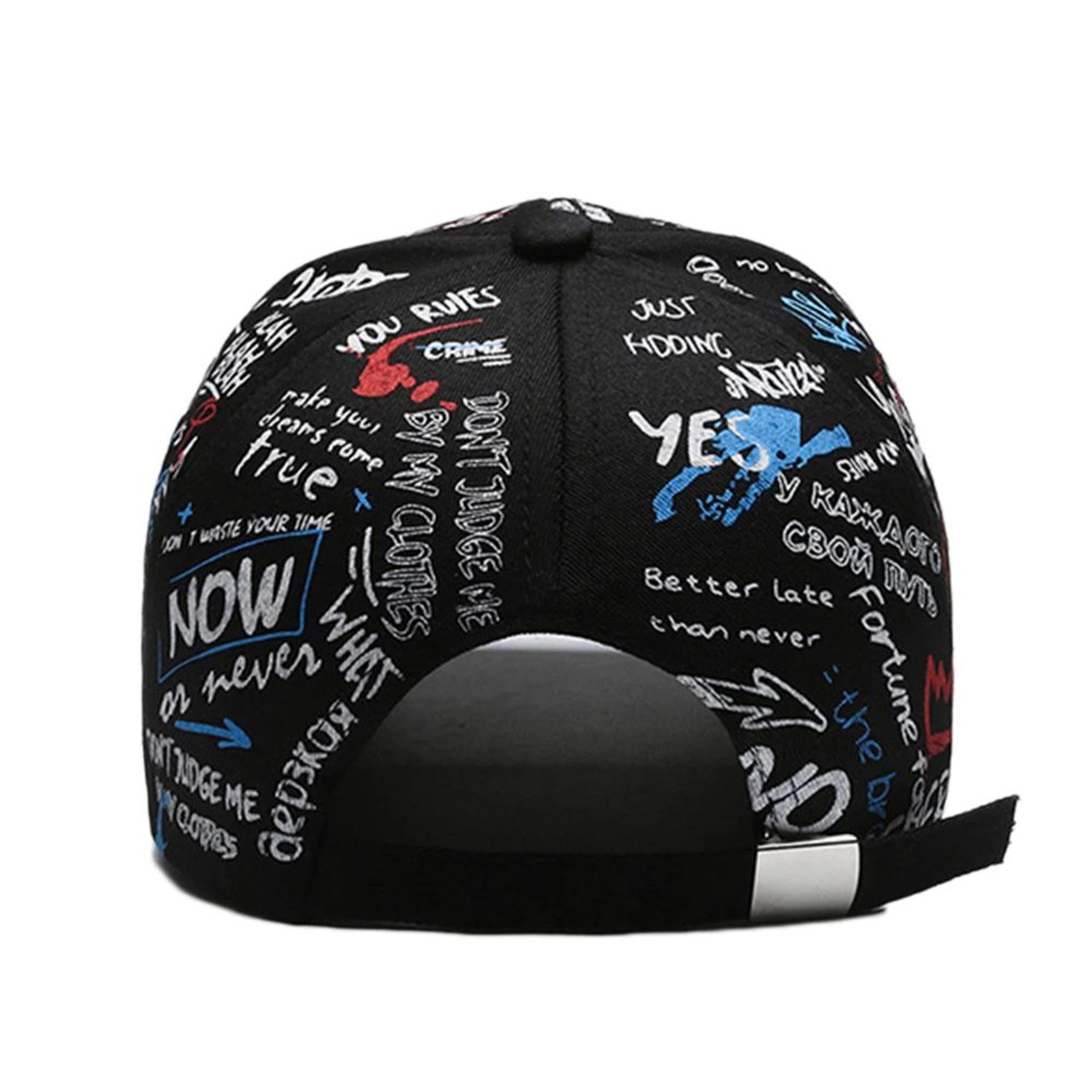 Urban Vibe Graffiti Streetwear Baseball Cap  Adjustable Hip Hop Trucker Hat 4