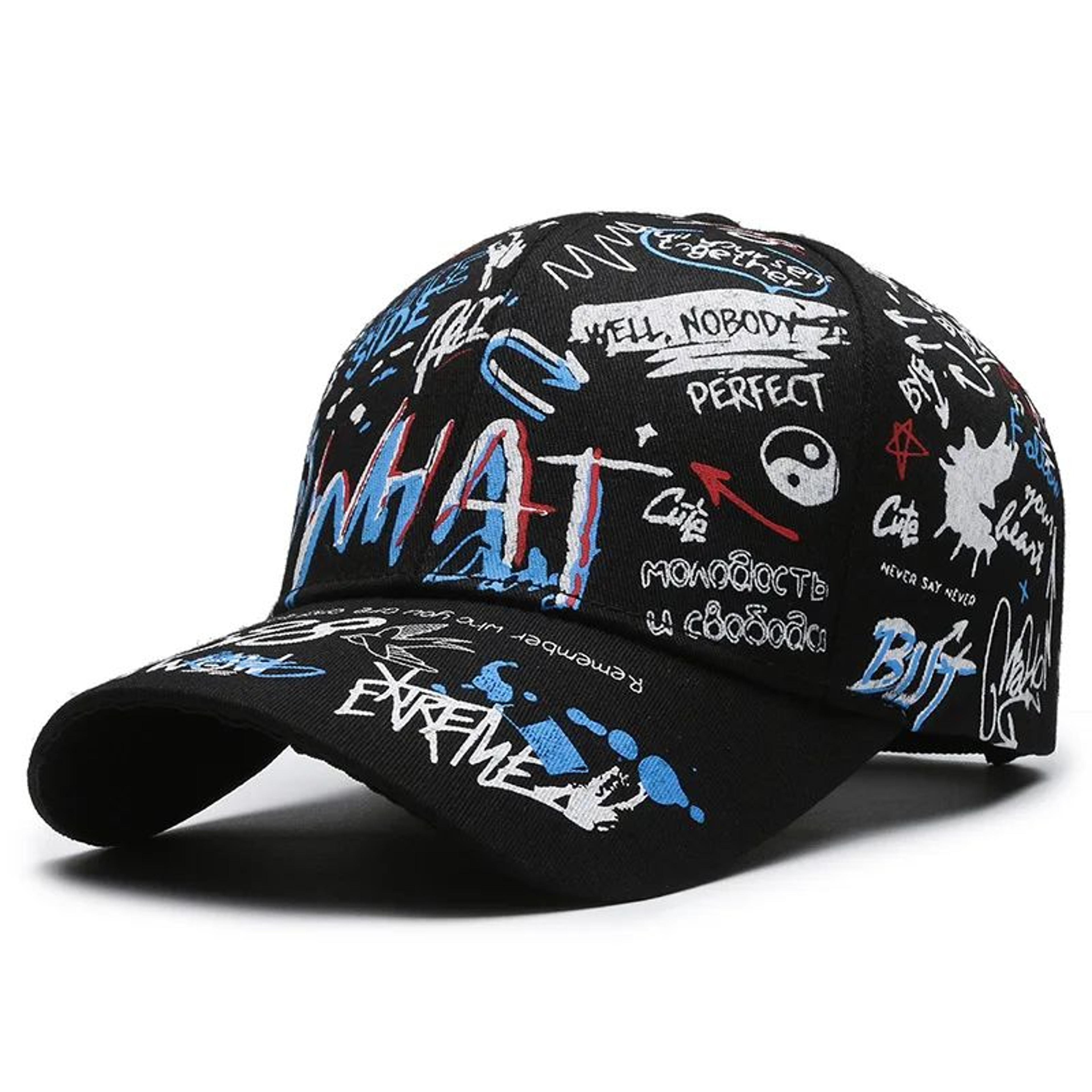 Urban Vibe Graffiti Streetwear Baseball Cap  Adjustable Hip Hop Trucker Hat 9