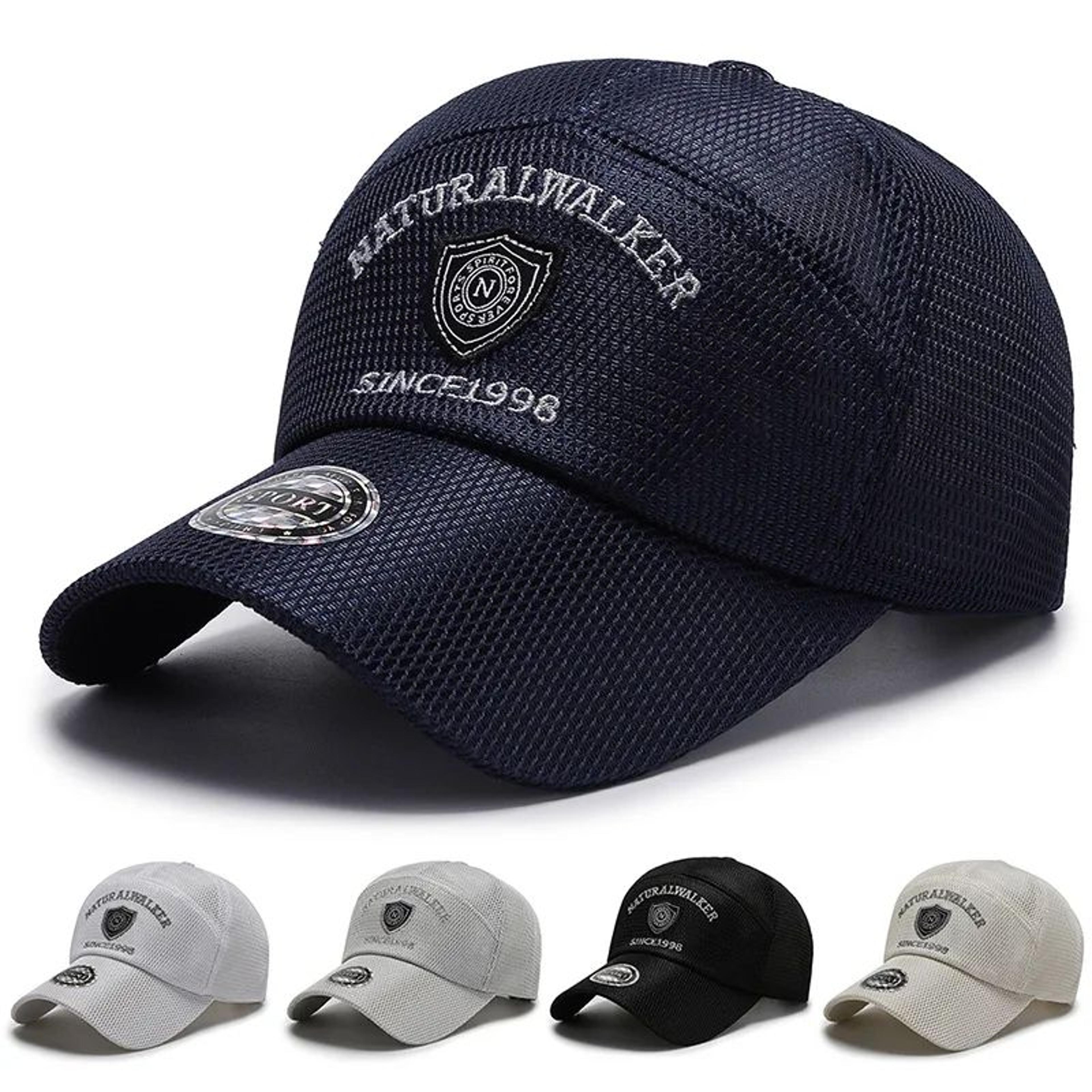 quick-dry breathable mesh baseball cap – lightweight summer sun protection trucker hat