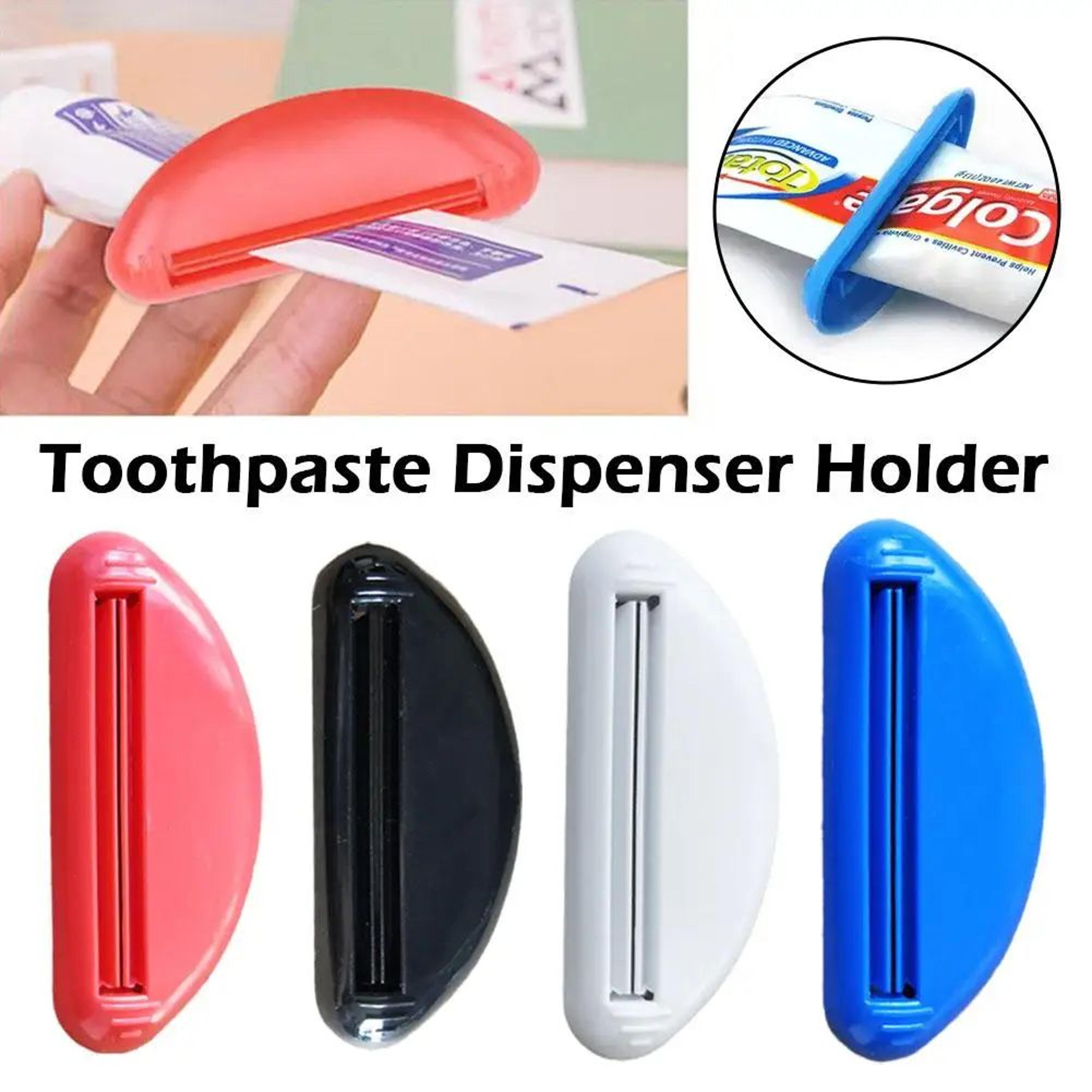 SmartPress Toothpaste Tube Squeezer  Manual Toothpaste Dispenser  MultiUse Tube Squeezer Tool 1