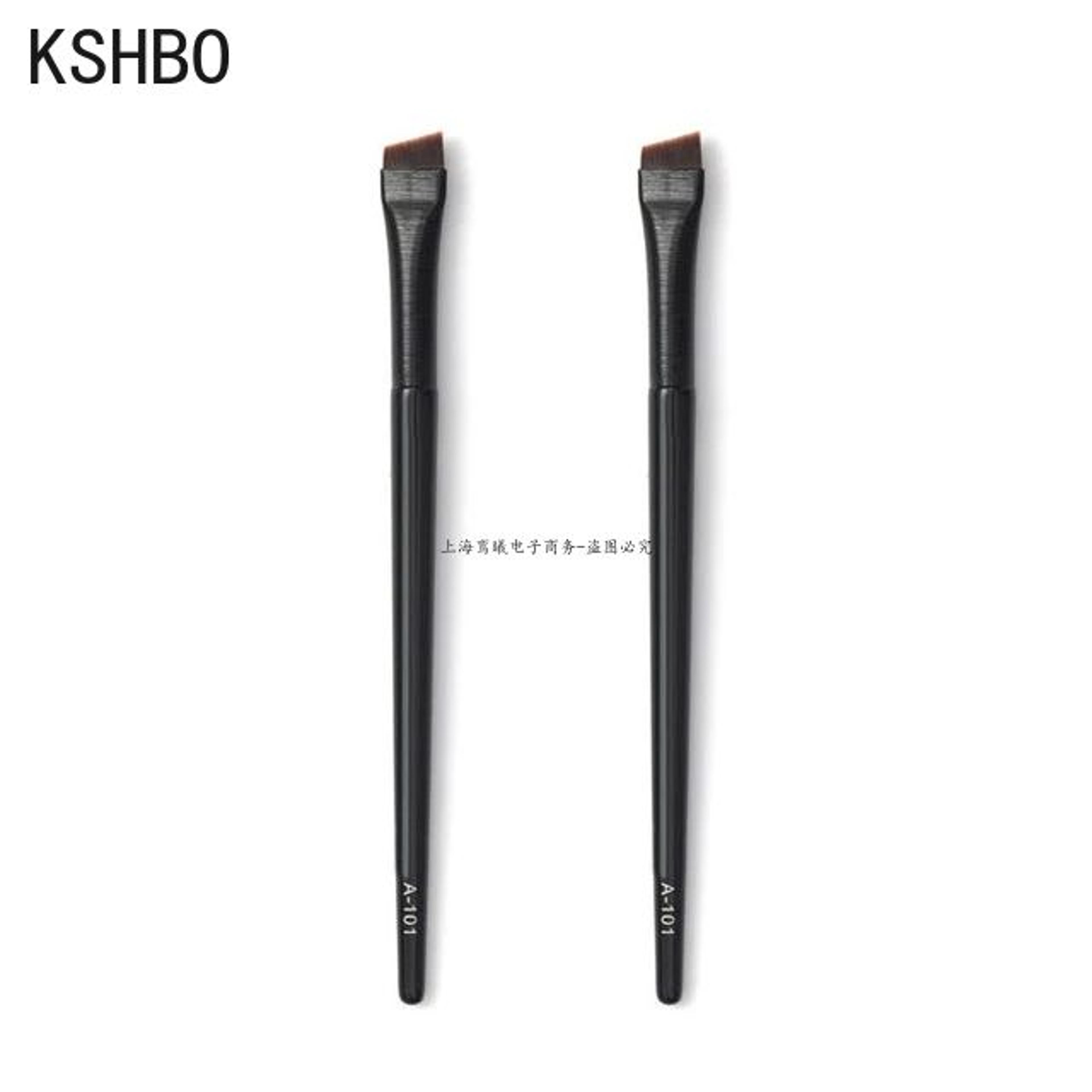 Precision Duo Angled Eyebrow Brush  Eyebrow Liner Brush Set  Portable Brow Contour Brush 2PCS 6