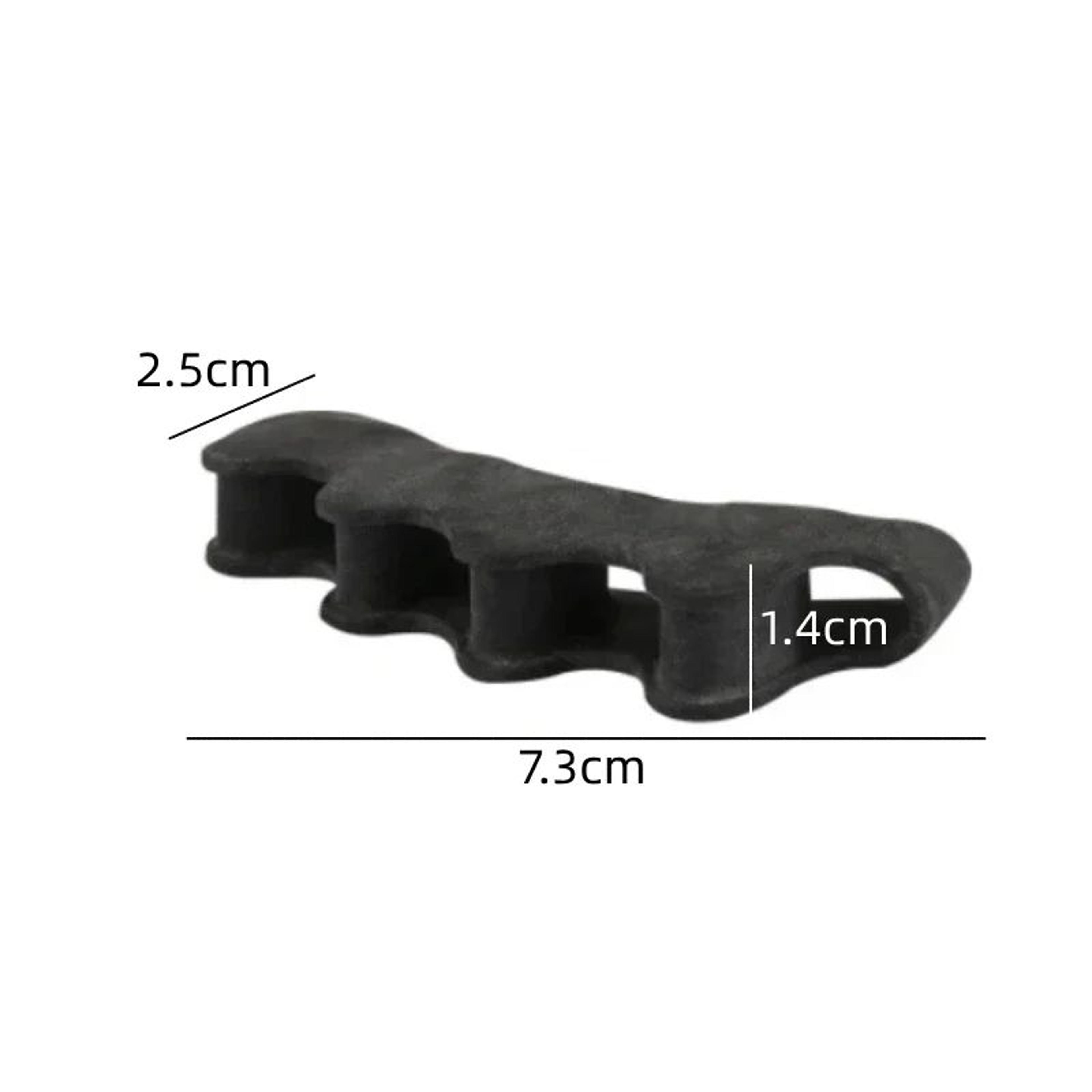 ComfortAlign Silicone Toe Separators For Bunions  Soft Gel Bunion Corrector  Hammer Toe Spacer 1