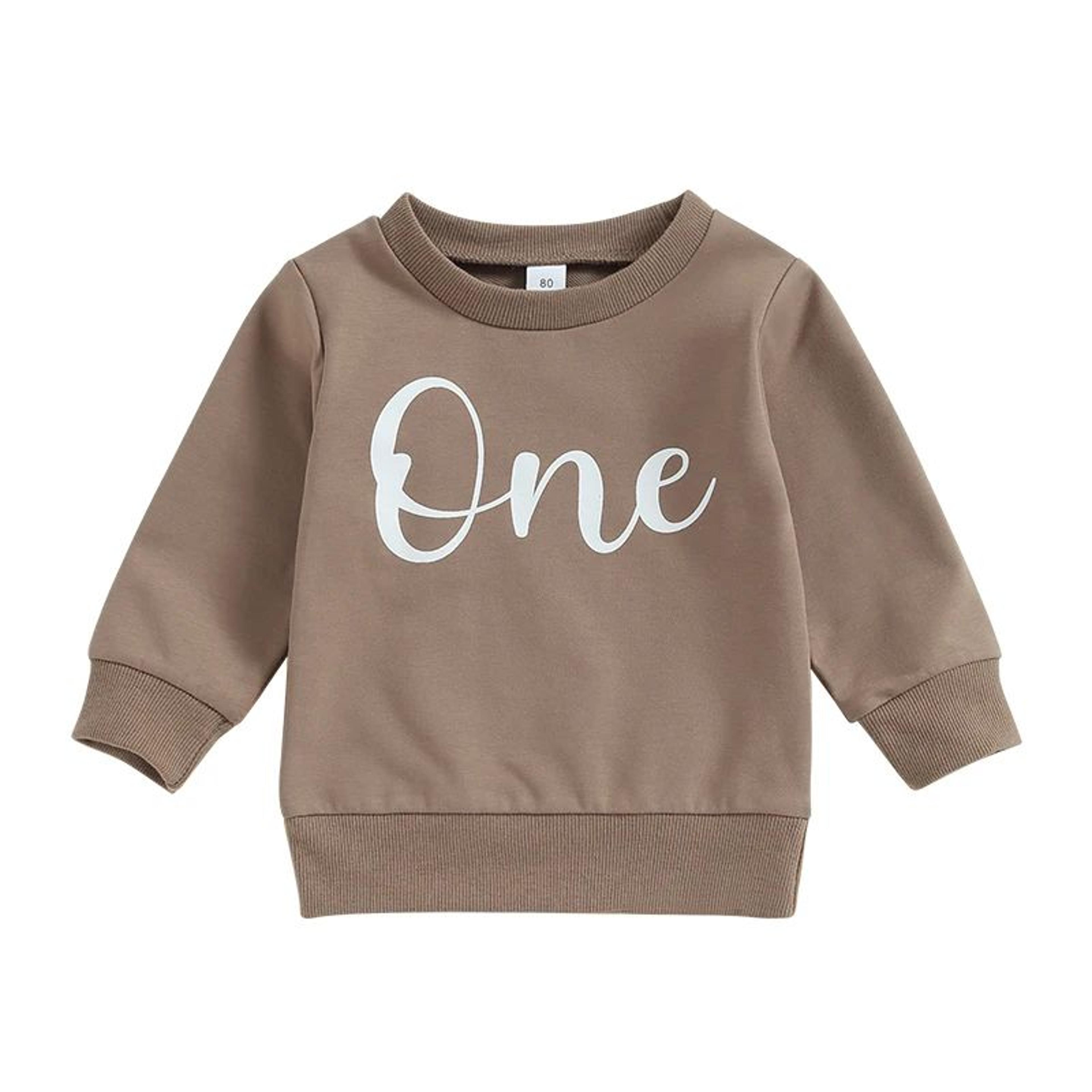 Trendy Toddler Boy Sweatshirt Letter Print Pullover  Cute Baby Boy Pullover Sweatshirt For Autumn   6