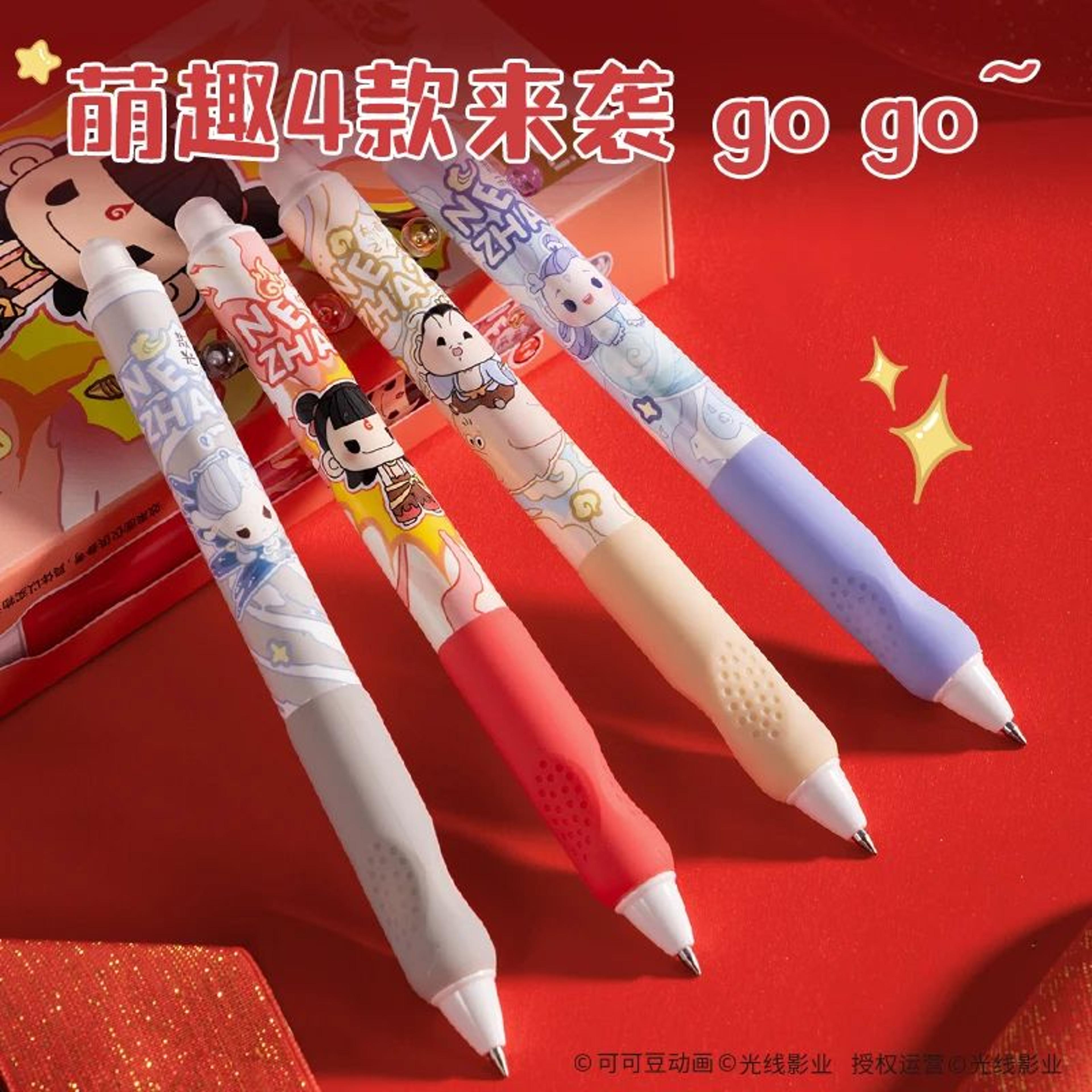 Deli 05mm Erasable Gel Pen Set  Smooth Writing Crystal Blue Ink School  Office Pens 48 Pack 3