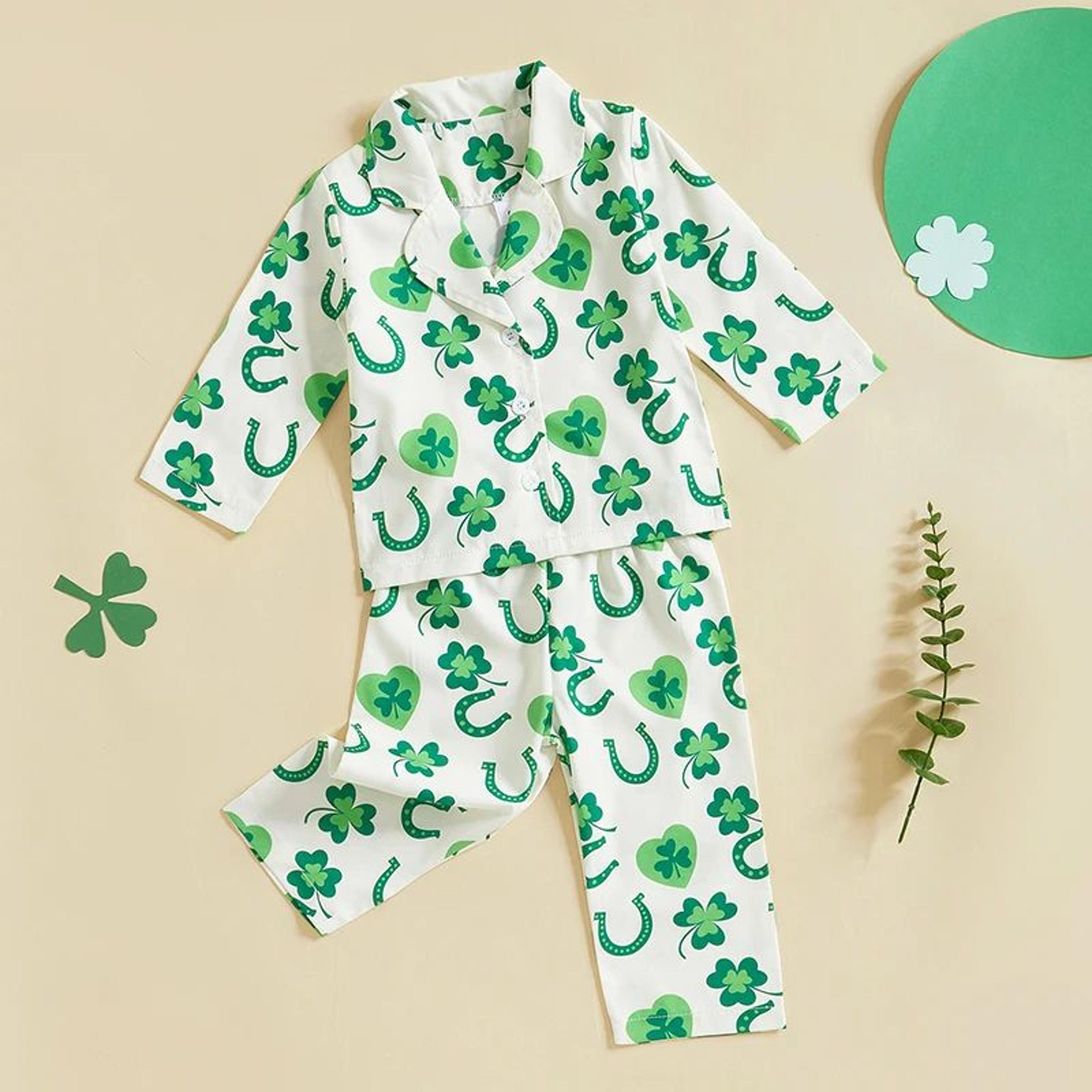 Irish Charm Infant  Toddler 2Piece Baby Pajama Set 3