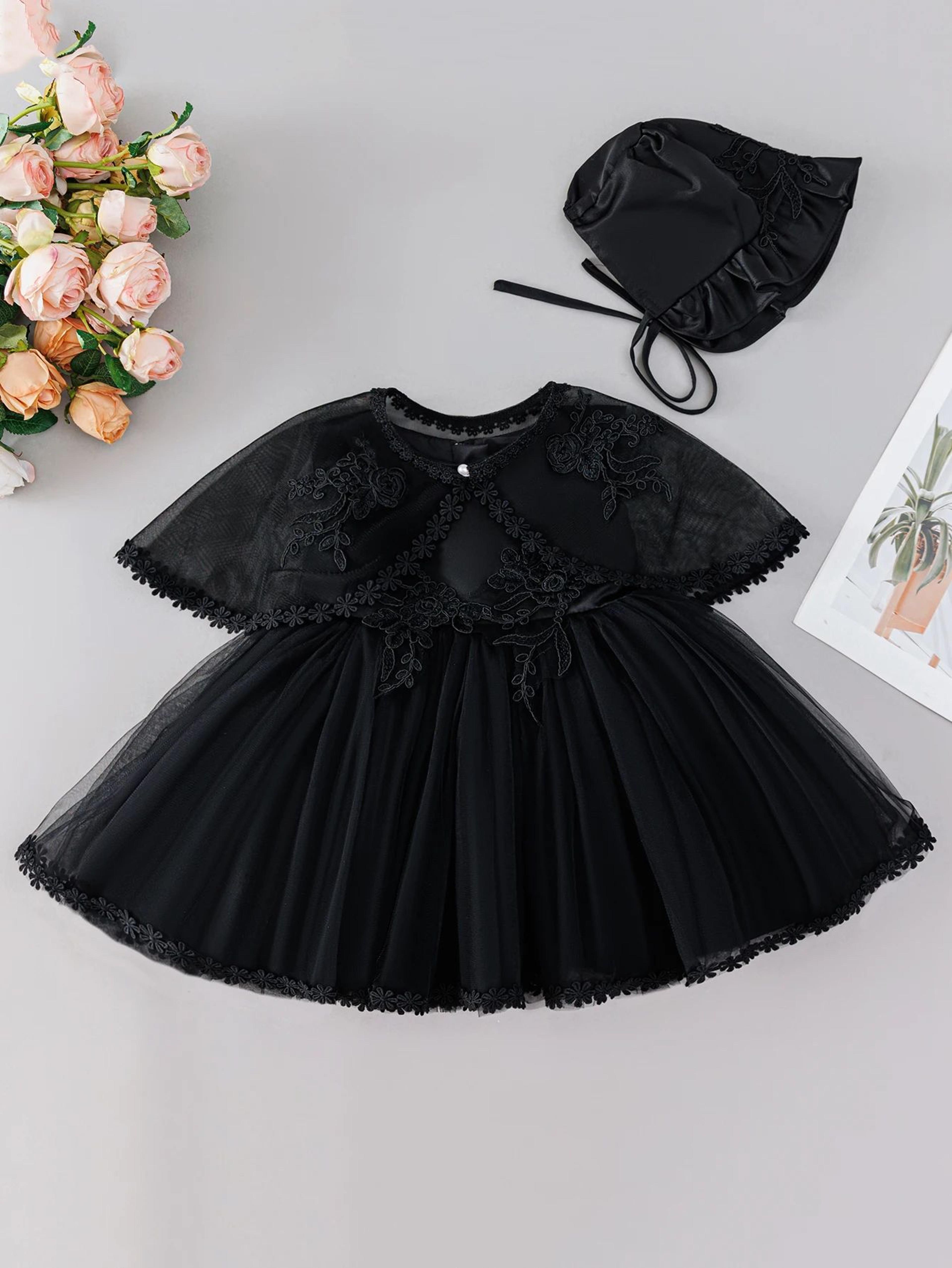 Royal Bloom Baby Princess Dress With Satin Hood Cloak  Floral Embroidered Lace Flower Girl Dress Se 6