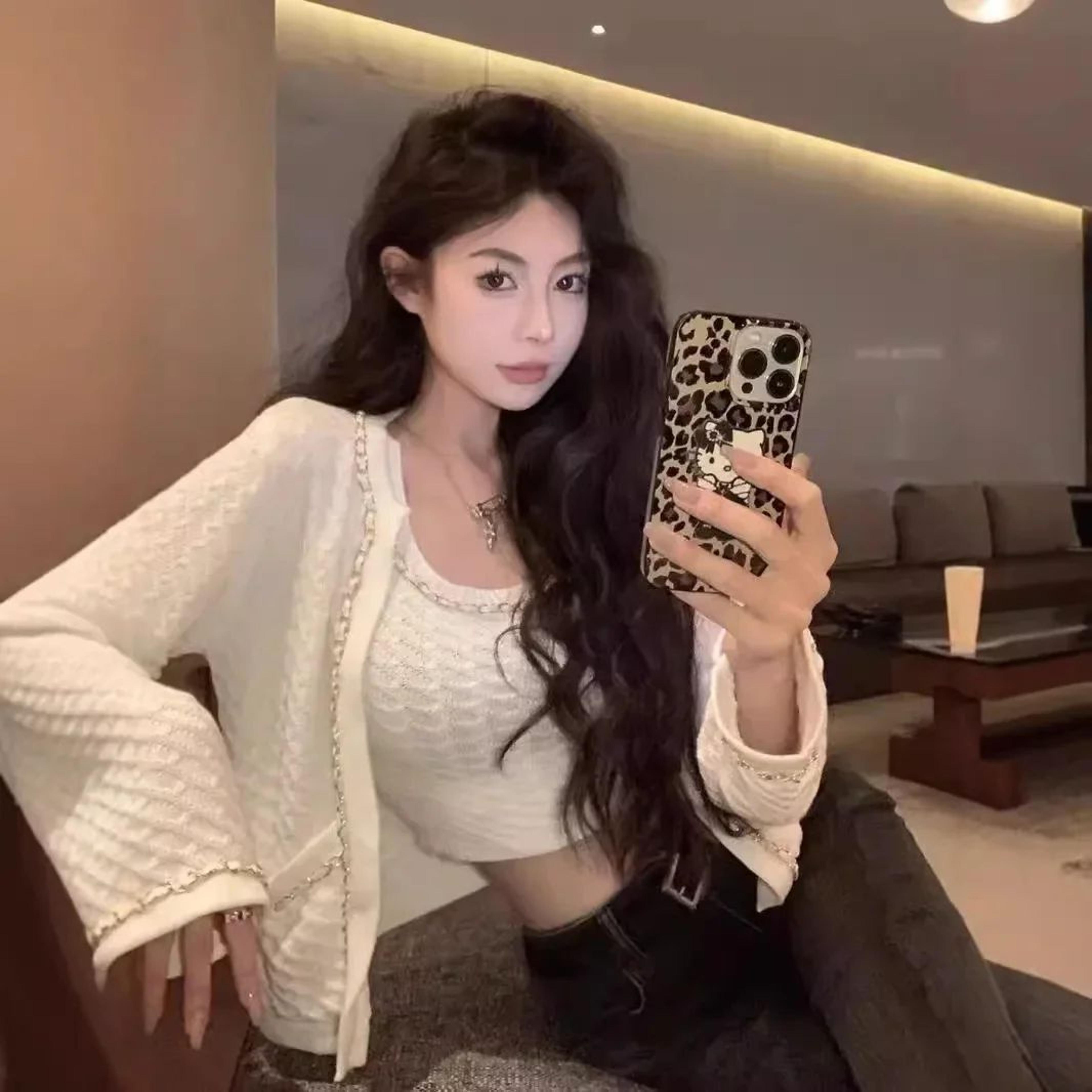 sweetheart striped cropped cardigan for women with color-block knit and heart buttons