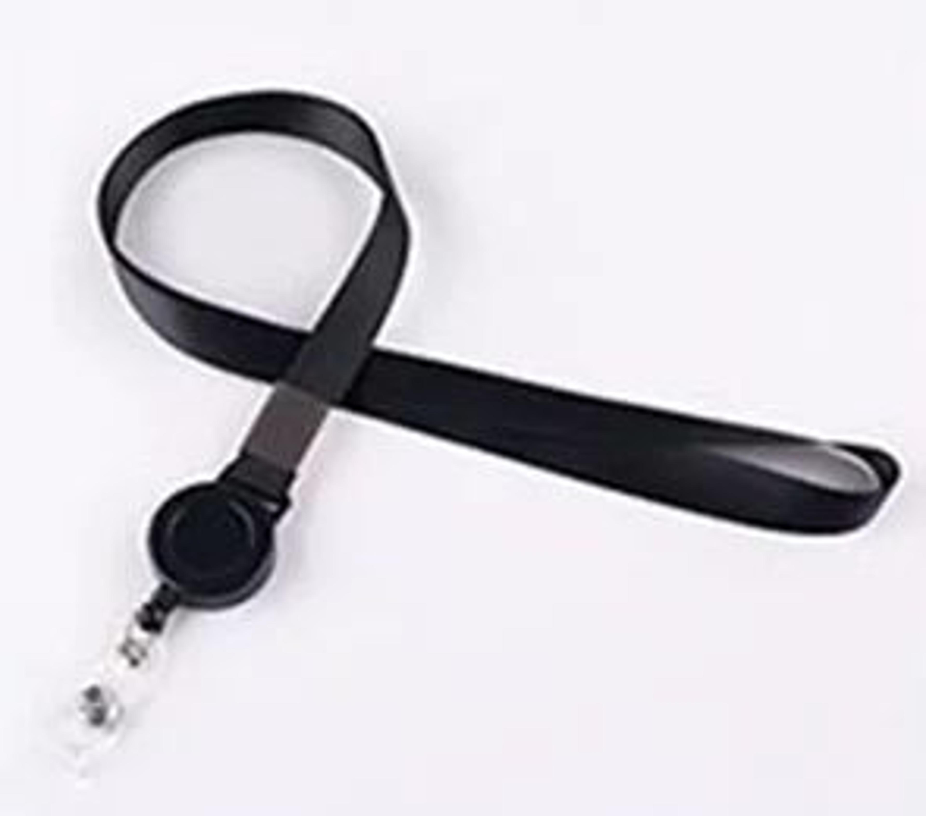 Retractable ID Badge Lanyard With Reel  Secure Neck Strap ID Card Holder For Work  School 1