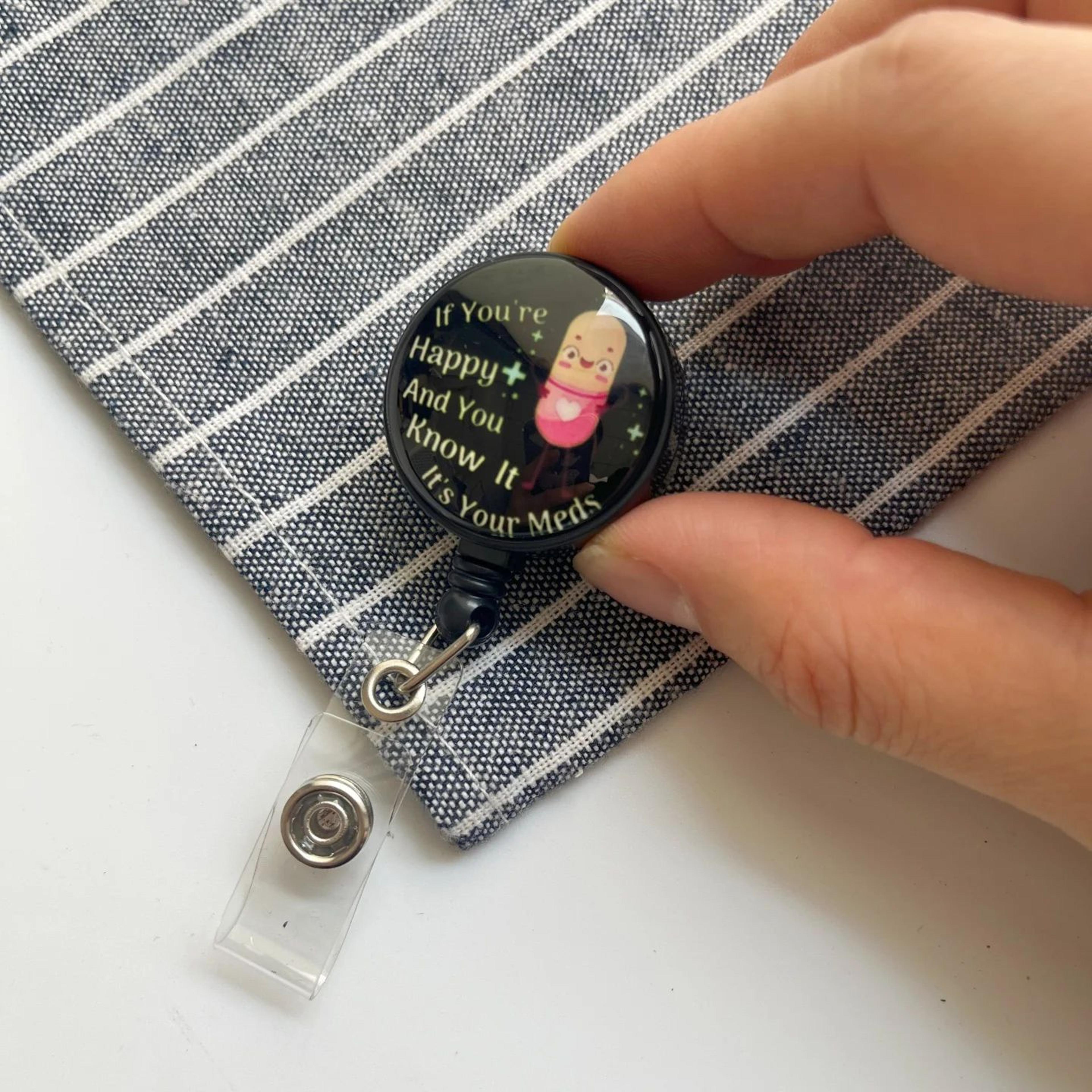 Cute Cartoon Nurse Badge Reel Retractable Badge Holder For Doctors Nurses  Students 10
