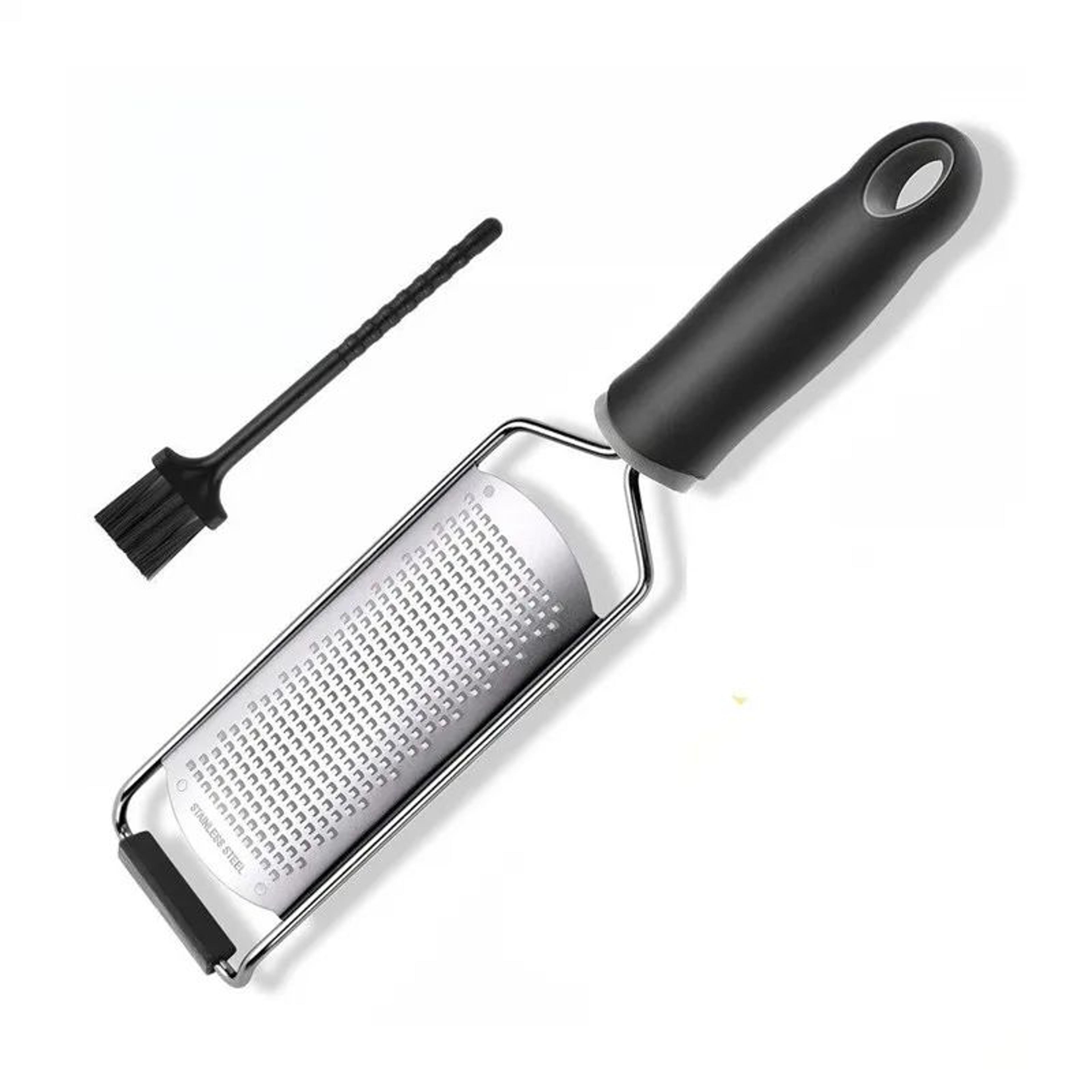 Precision Stainless Steel Lemon Zester  Cheese Grater  MultiPurpose Citrus Zester For Garlic Ginger 8