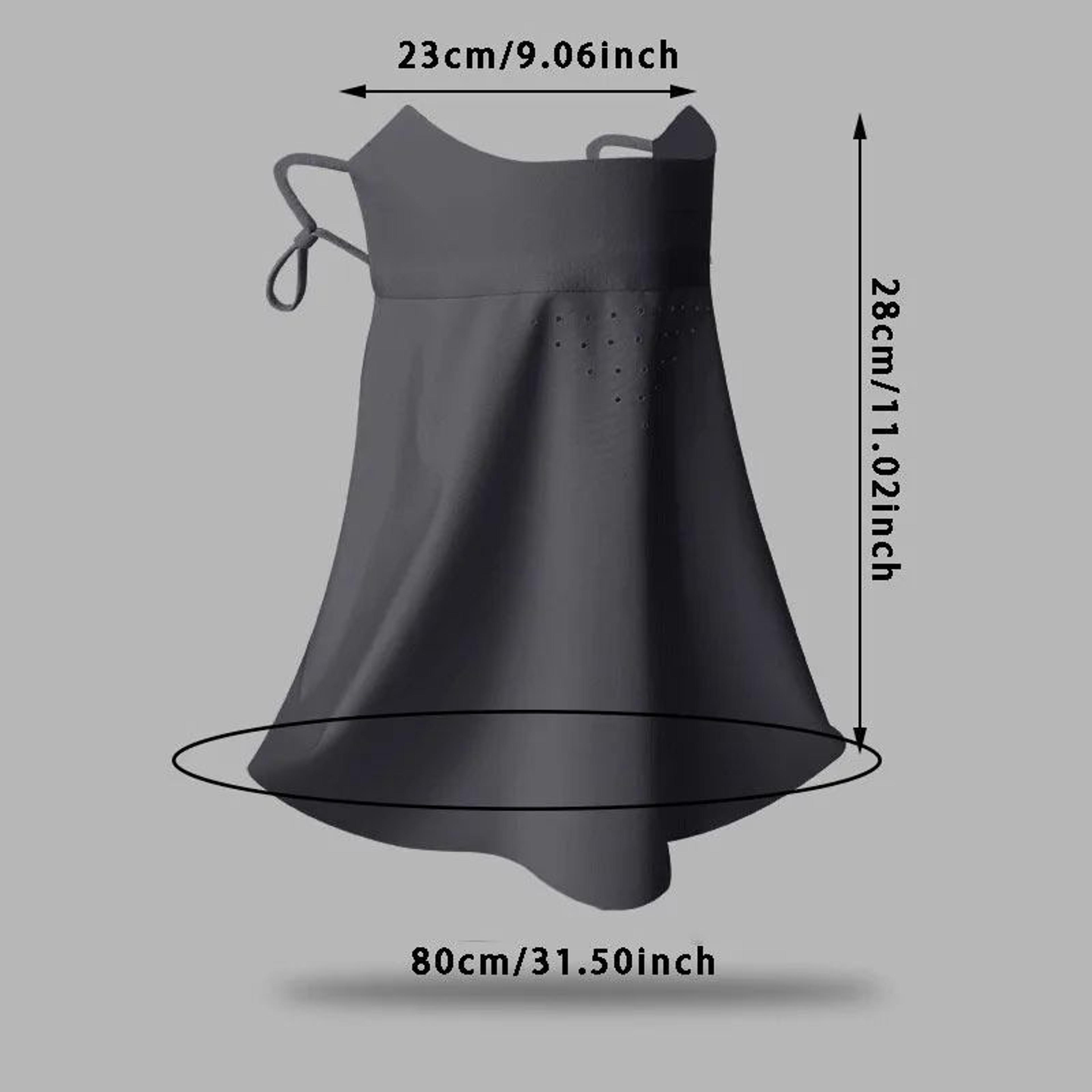 Ice Silk UV Protection Face Cover For Women Breathable Summer Sun Mask 5