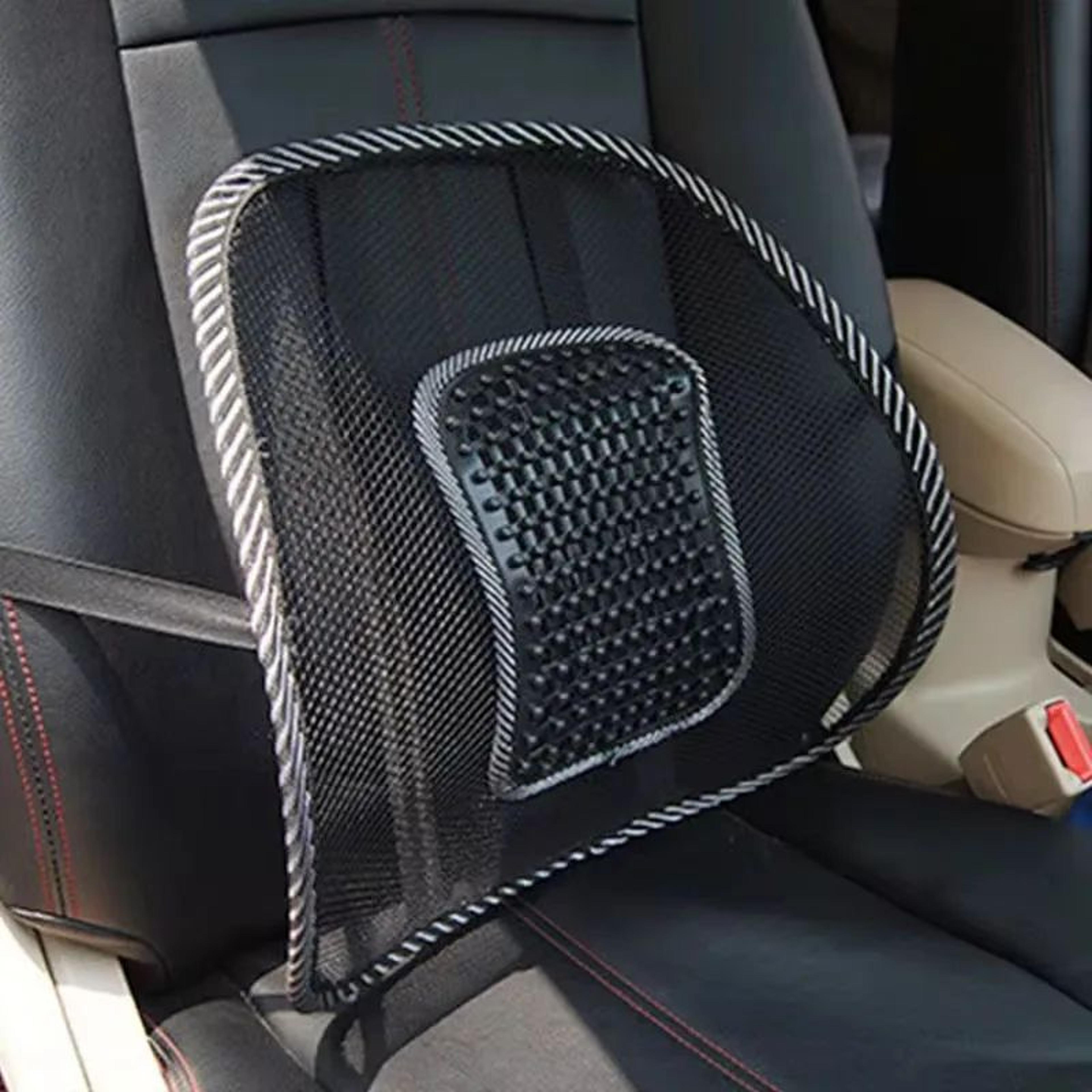 ErgoCool Breathable Car Lumbar Support Cushion For Driving Comfort 3