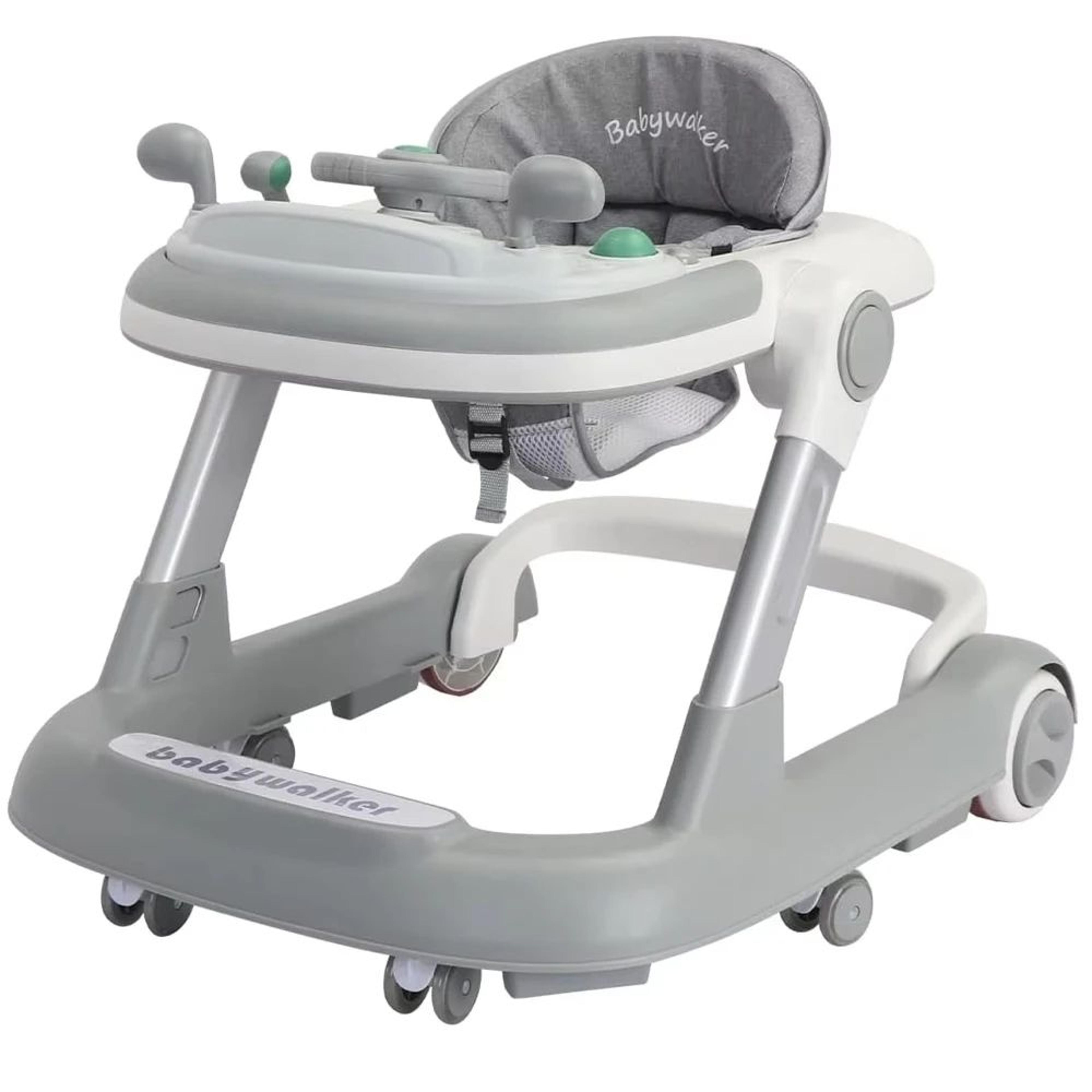 2in1 Foldable Baby Walker With Tray  Music Activity Center 6