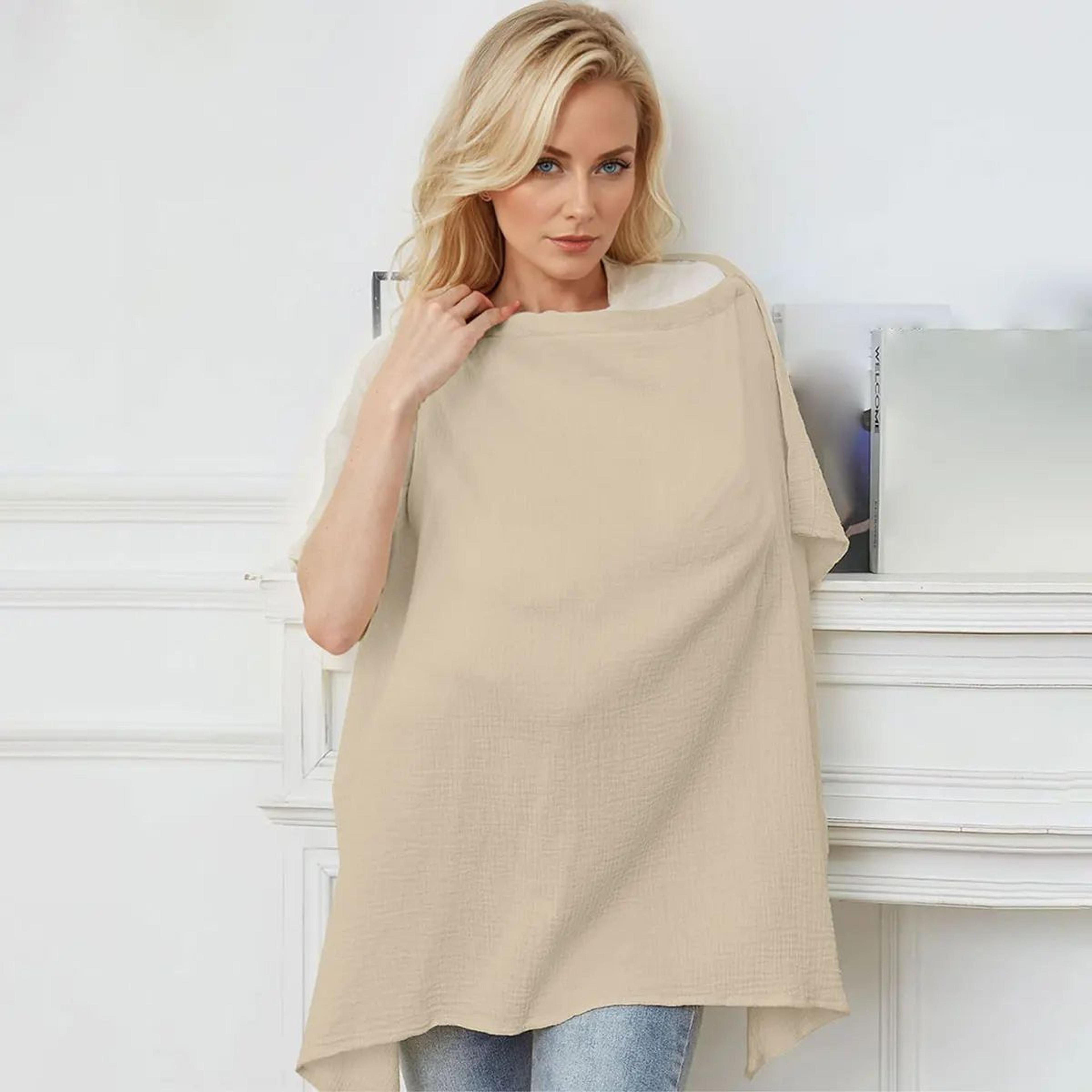 Breathable Nursing Cover  MultiUse Baby Privacy Shield 3