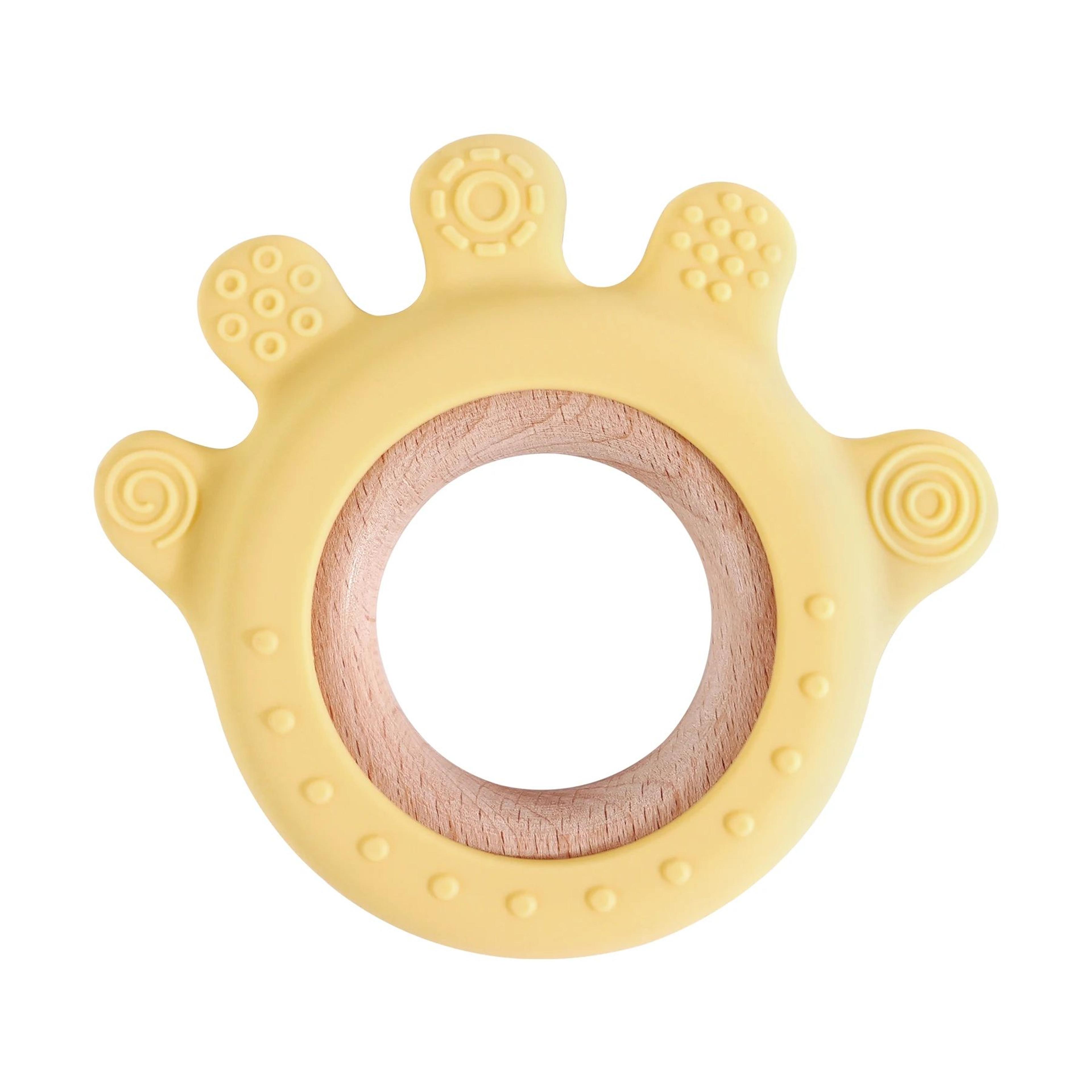 Silicone Baby Teether Toy  BPAFree Cartoon Rudder Design For Soothing Teething Relief 7