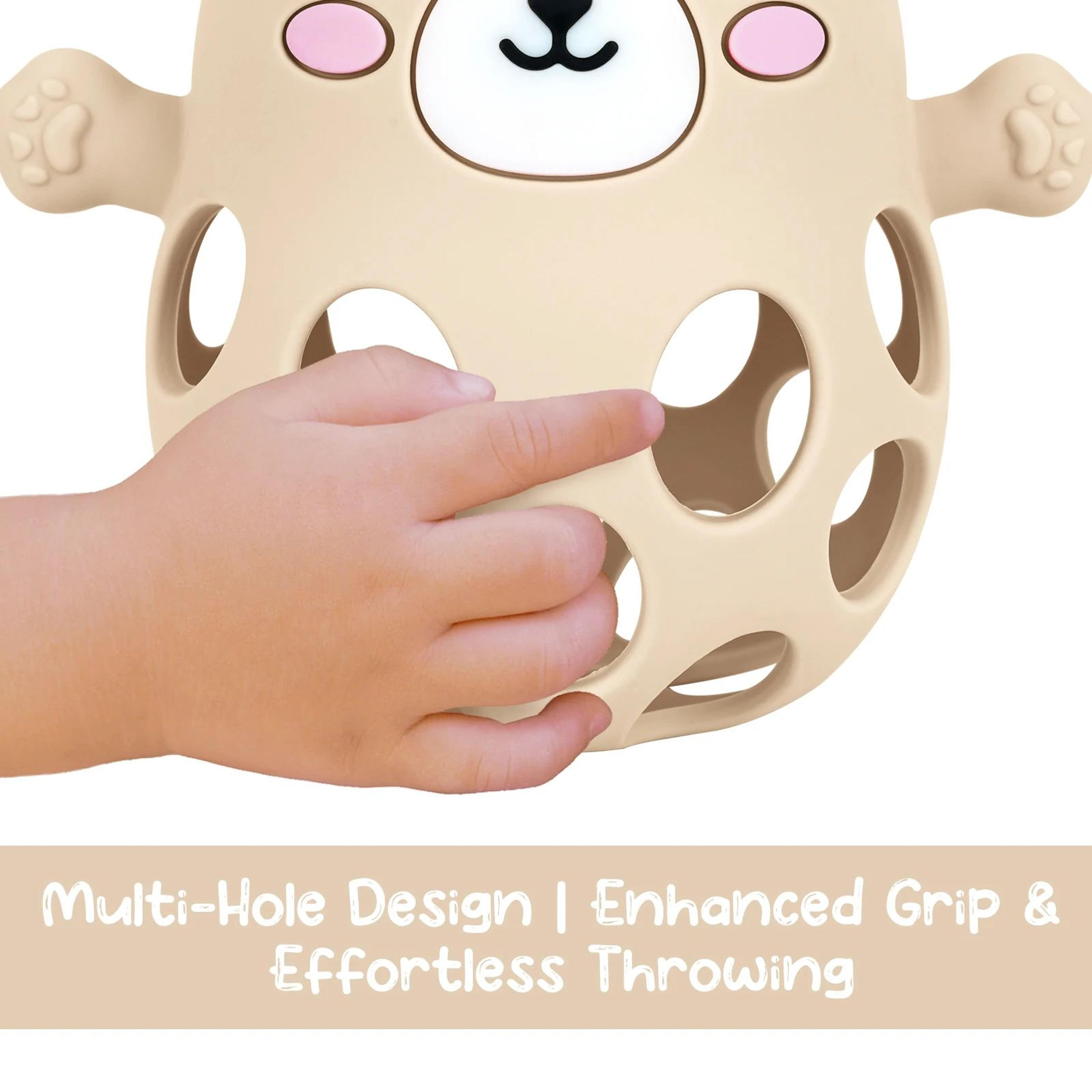 Baby Teether Glove  Soft Infant Teething Mitten For Safe SelfSoothing Relief 3