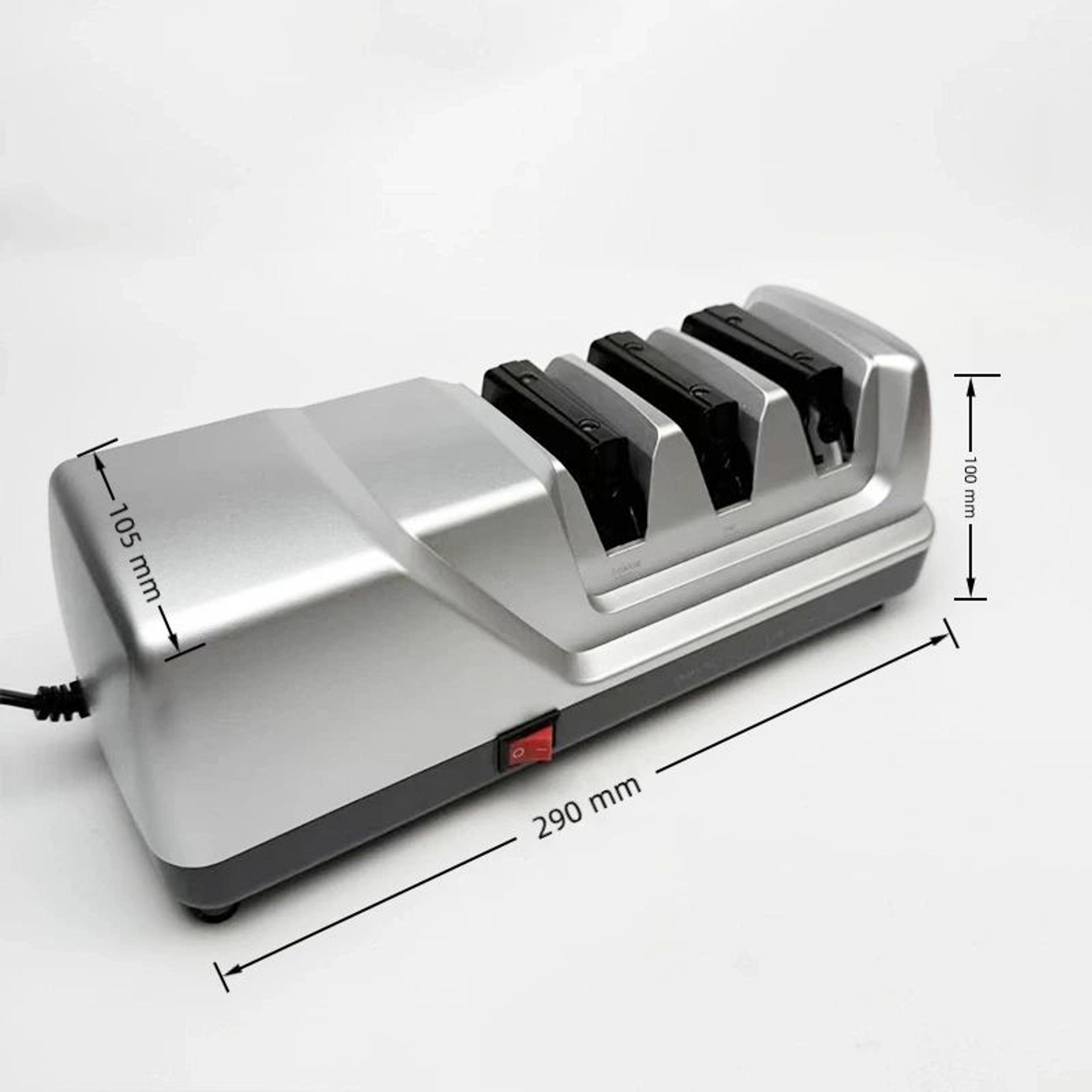 Precision Edge Diamond Knife Sharpener  3Stage Manual Kitchen Knife Sharpener With 15  20 Angles EU 5