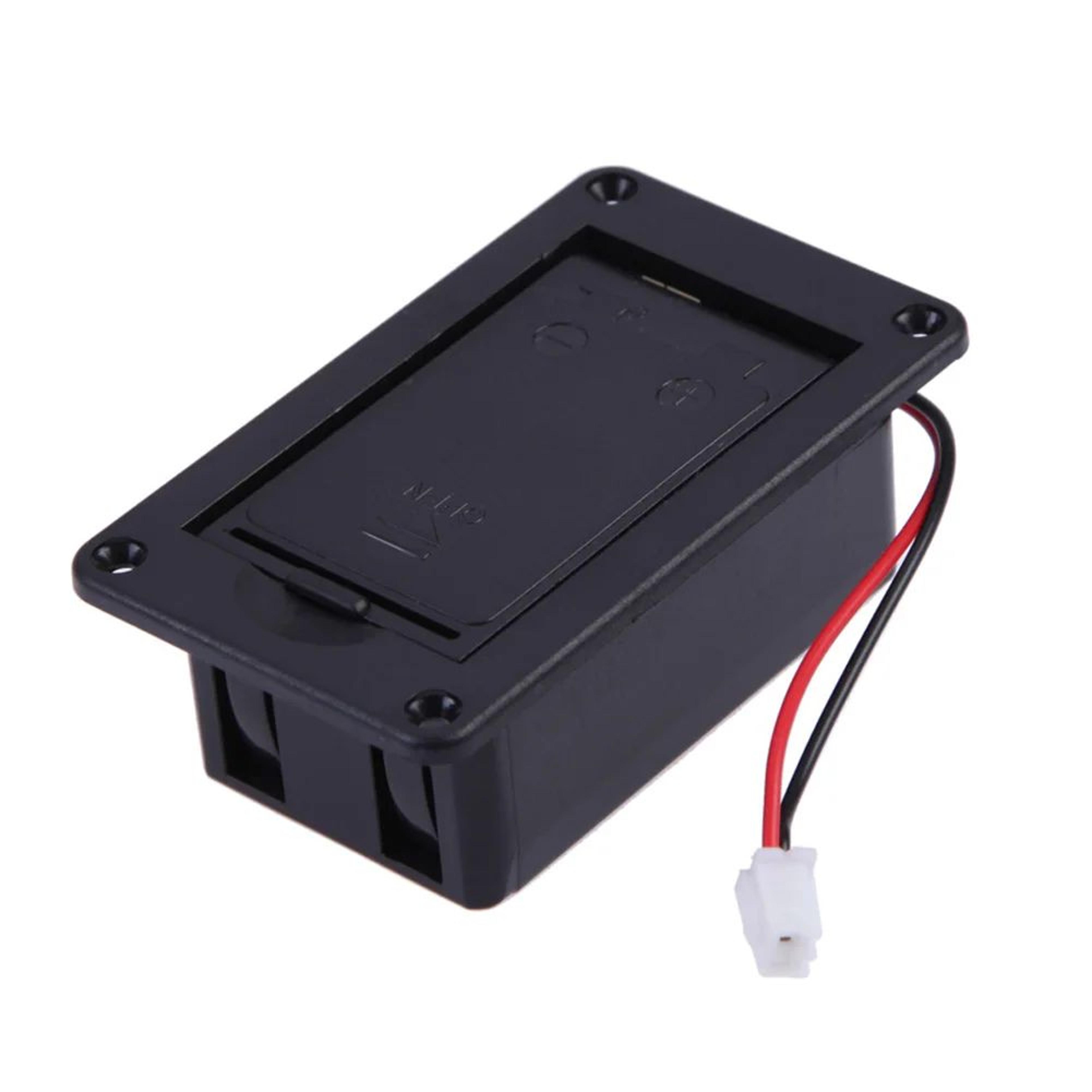 Active Pickup 9V Battery Holder Box For Guitar Bass And Ukulele Replacement Case 2