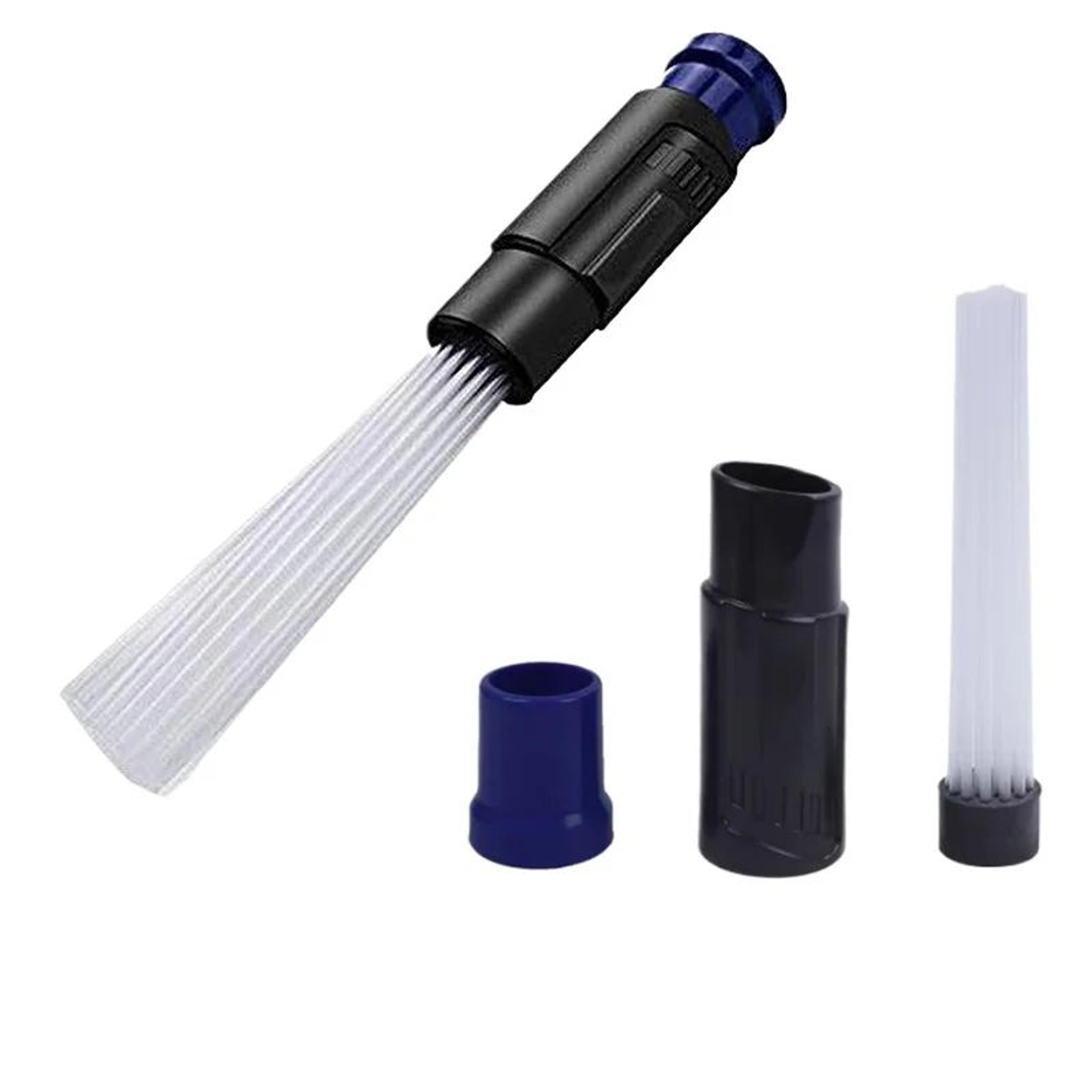 multi-tube keyboard vacuum attachment for car vents and tight gaps