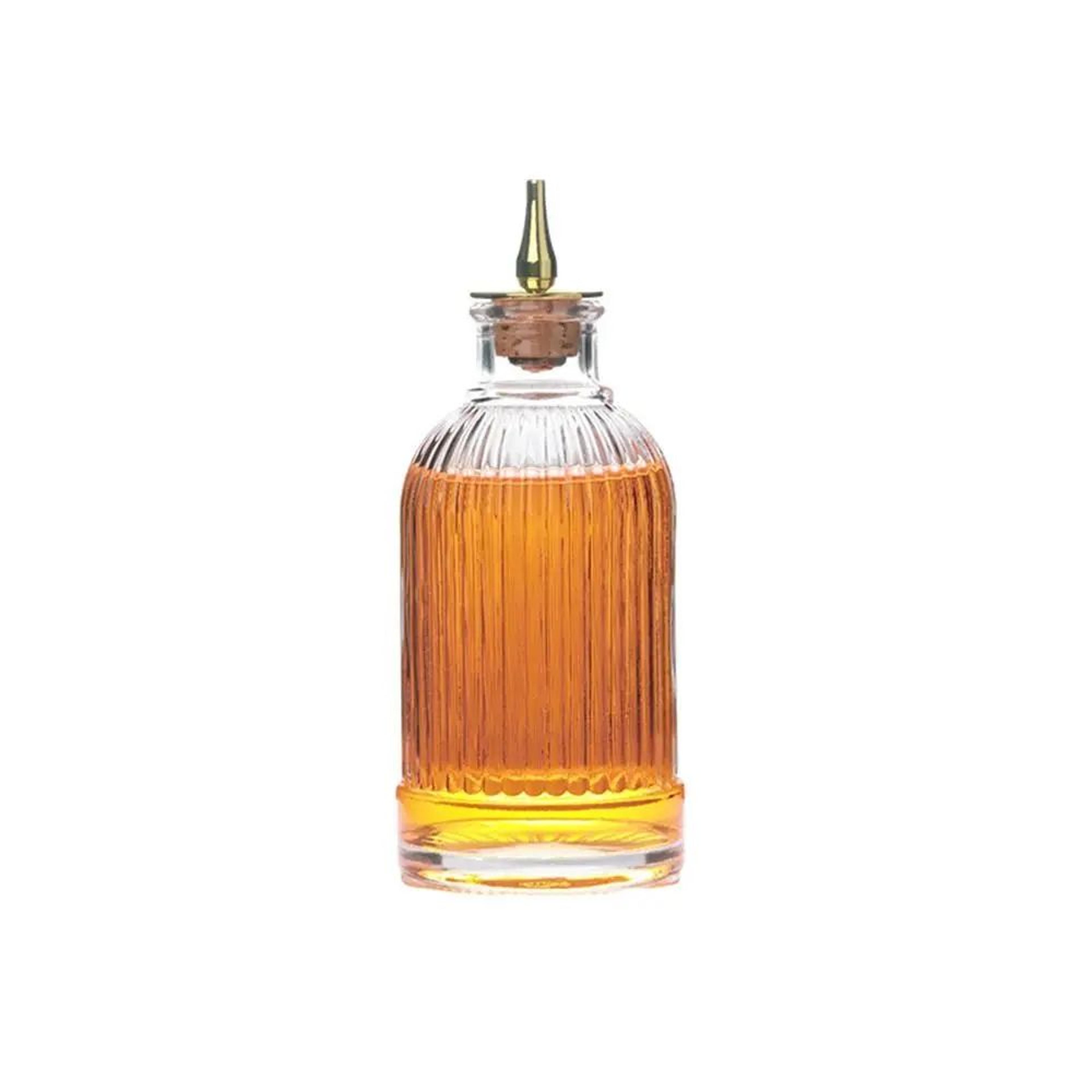 Vintage Japanese Glass Bitters Bottle Dispenser For Cocktails  Home Bar 10