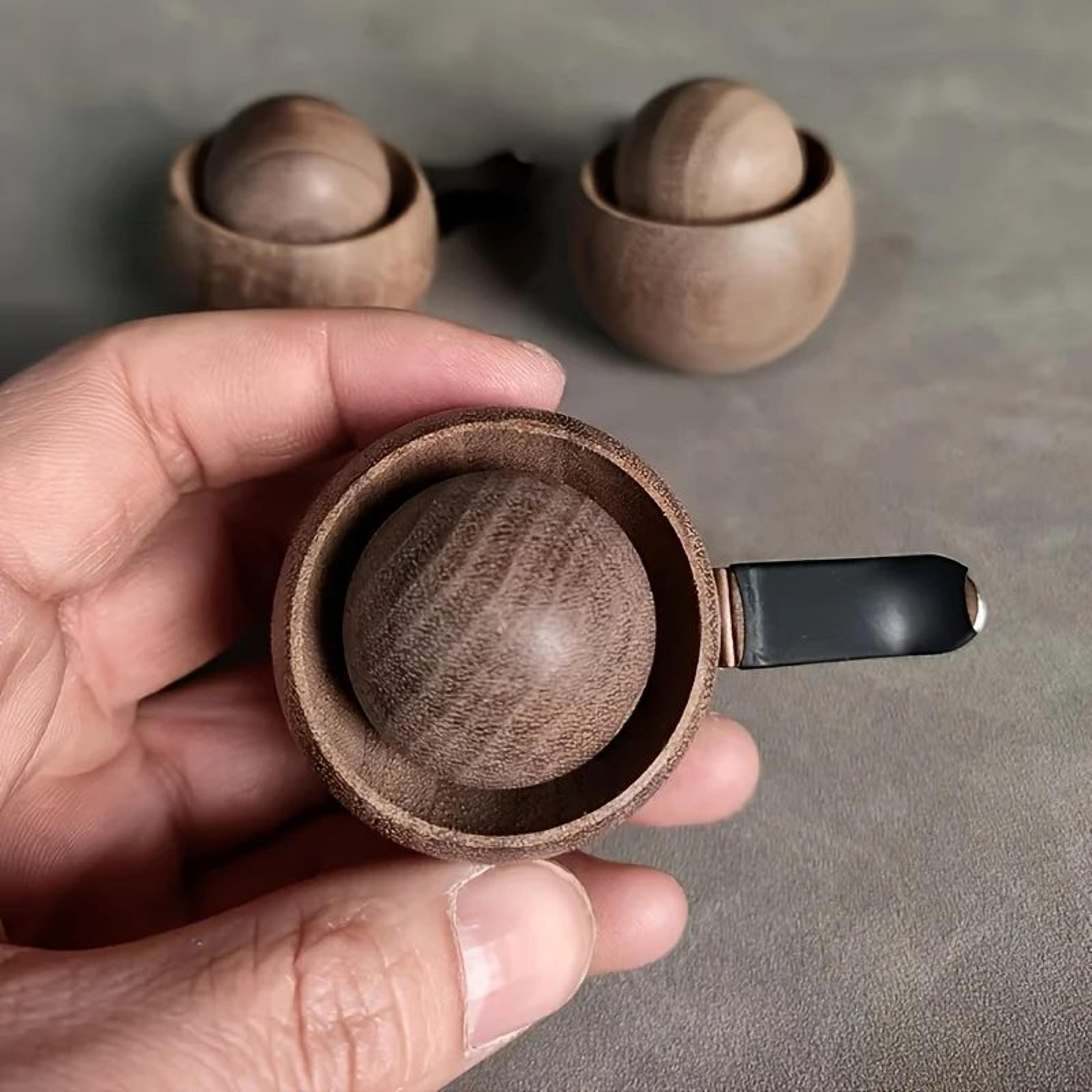 Natural Wood Mini Essential Oil Diffuser For Car And Home 4