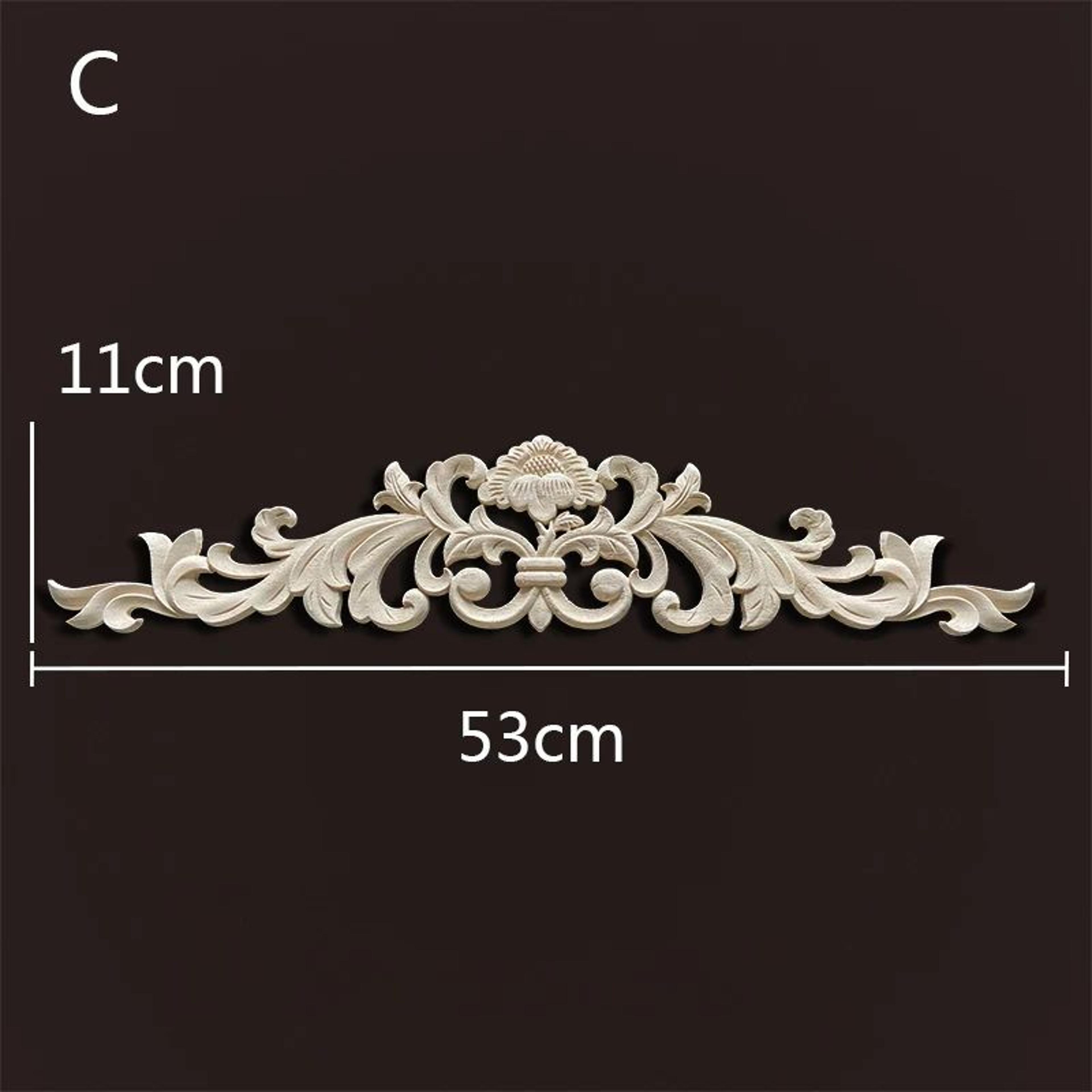 Elegant Vintage Wood Appliques For Furniture  Home Decor 5