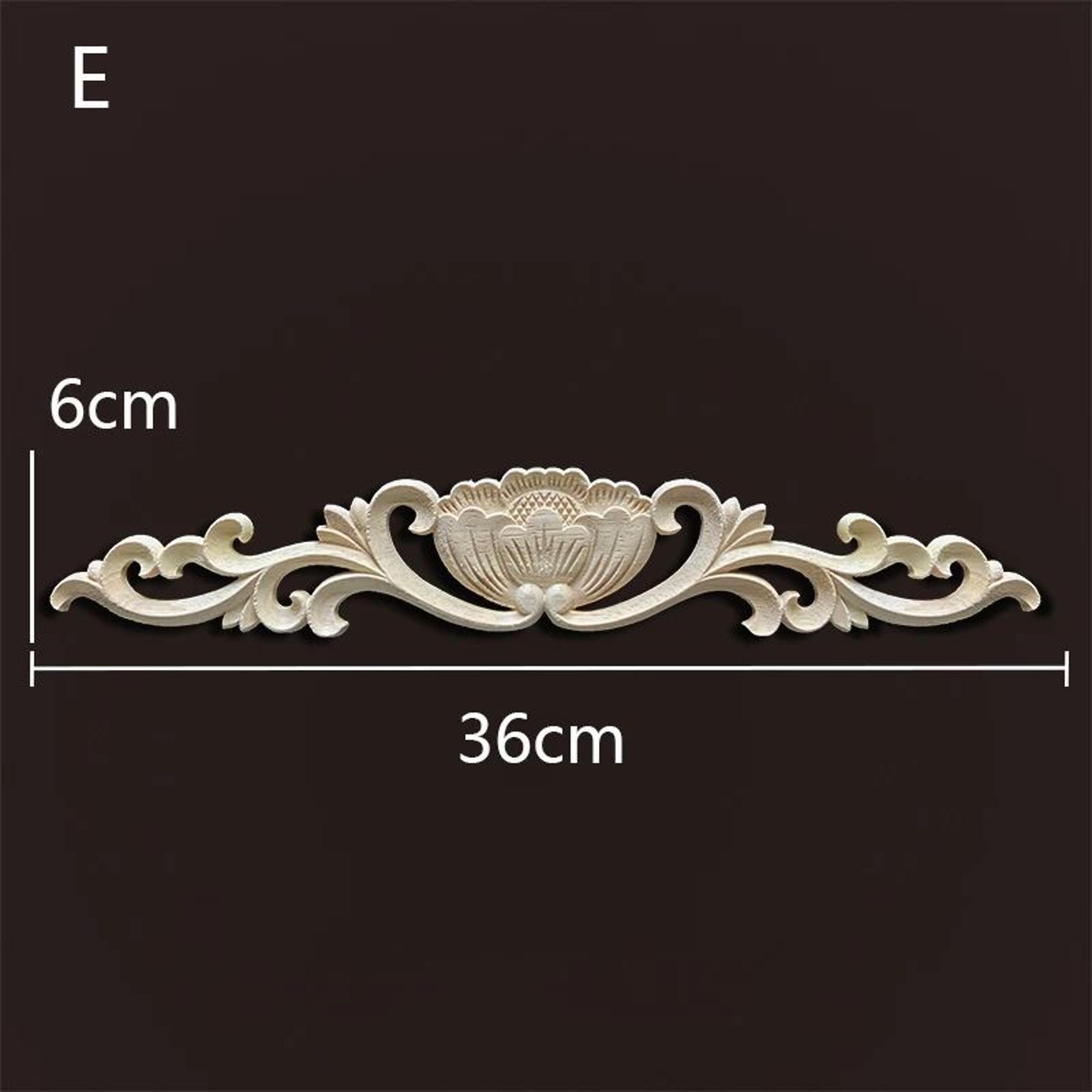 Elegant Vintage Wood Appliques For Furniture  Home Decor 7