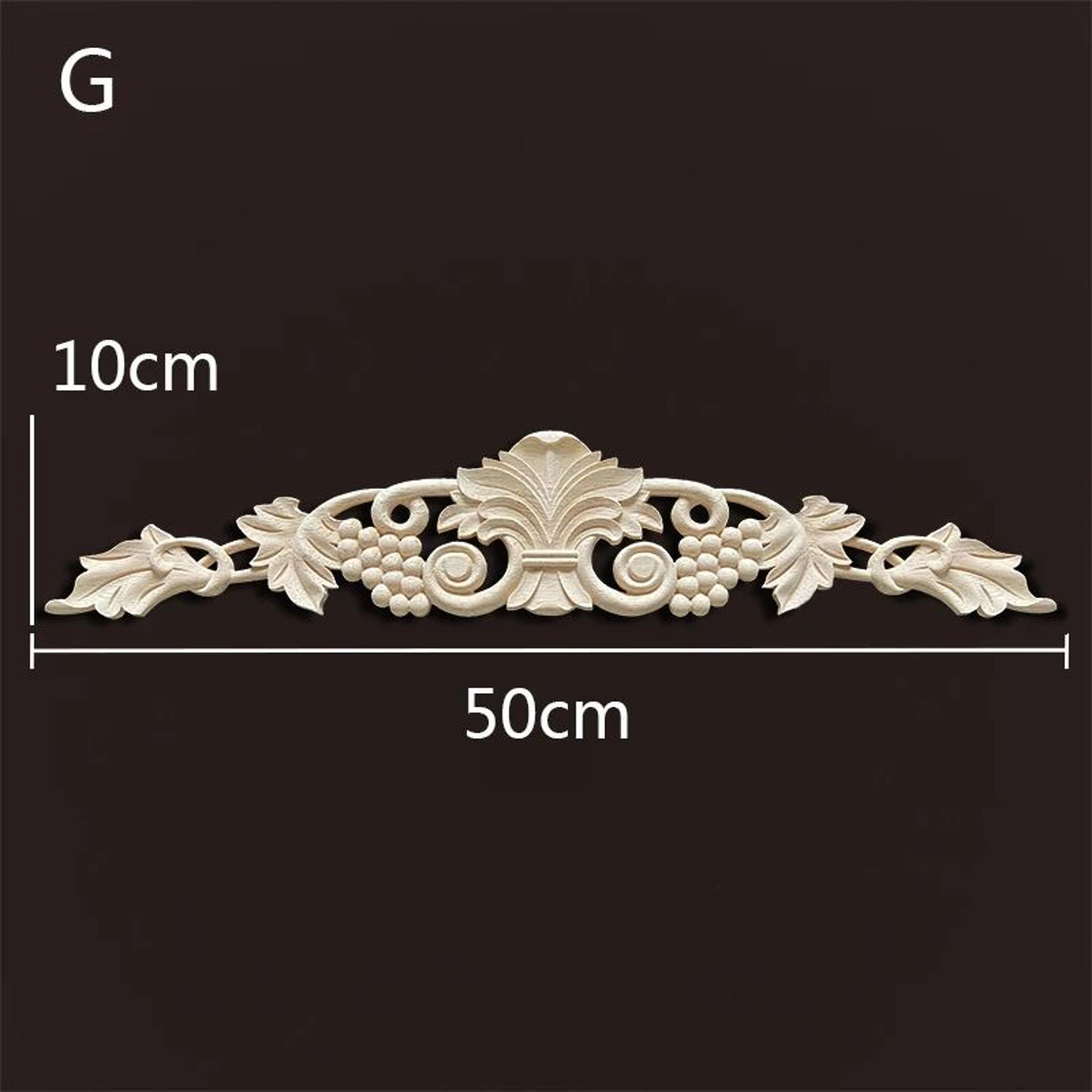 Elegant Vintage Wood Appliques For Furniture  Home Decor 9