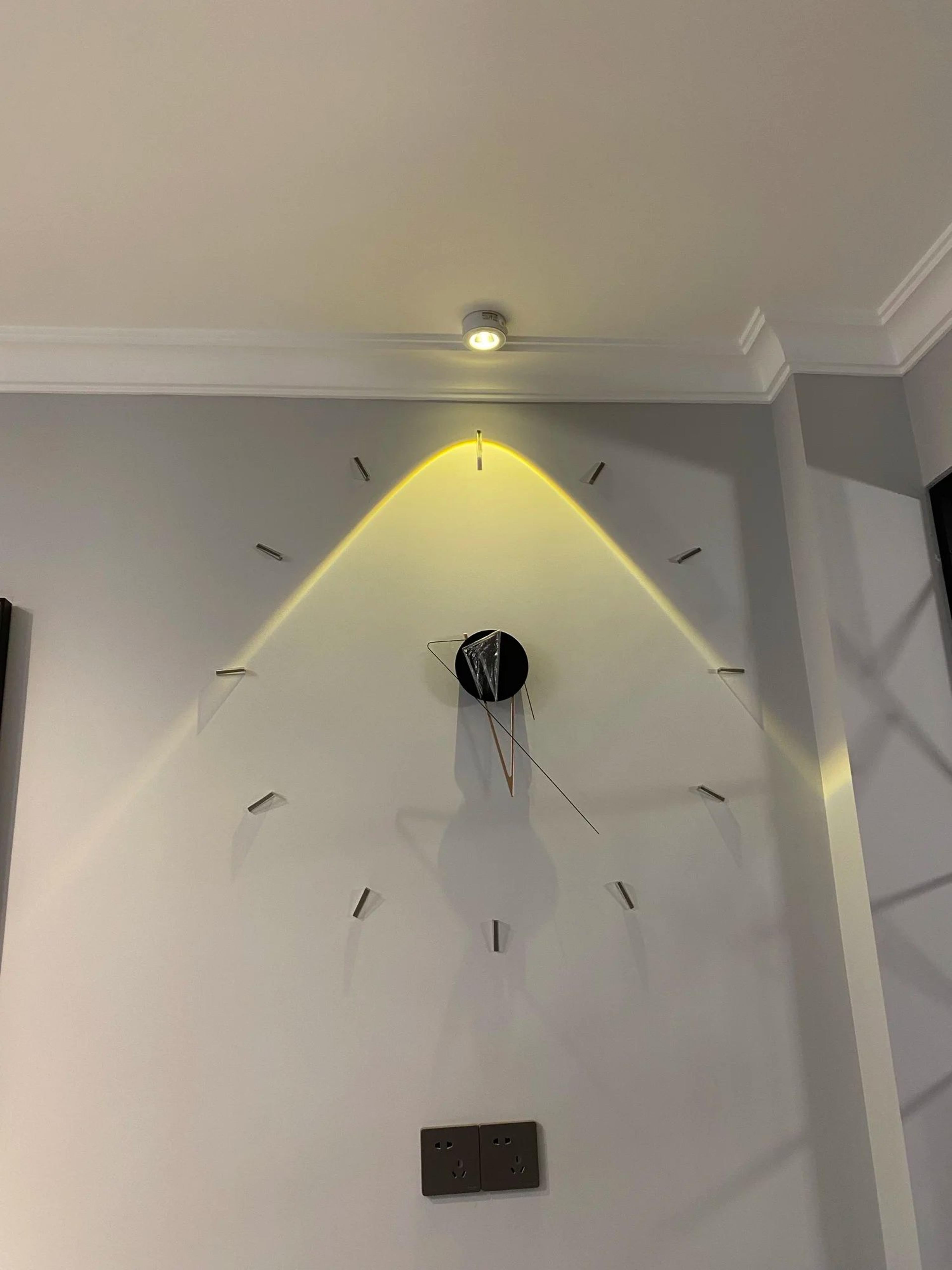 Custom DIY Wall Clock  Modern Minimalist Silent Large Wall Decor 1