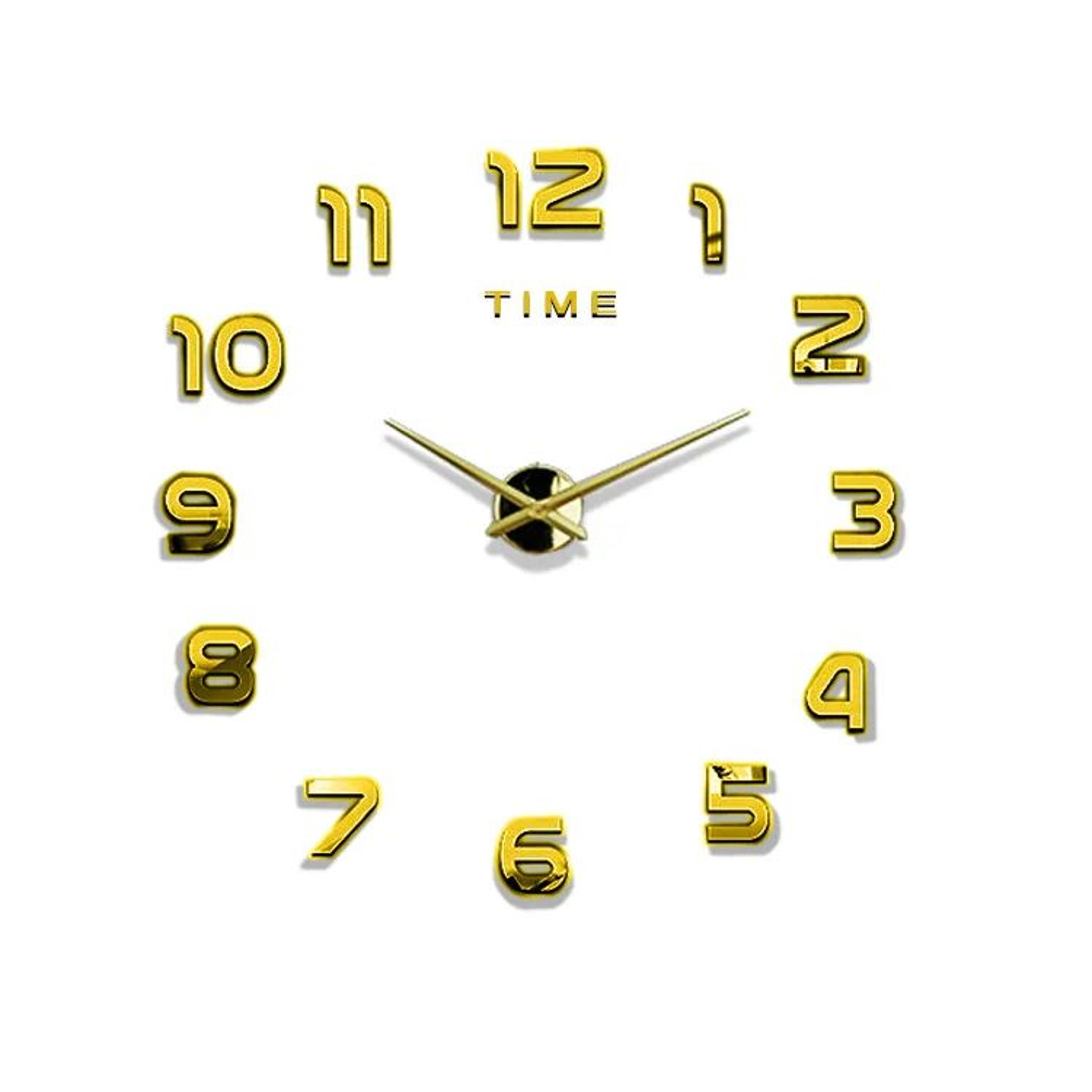 Modern Large Wall Clock With Acrylic Mirror Wall Clock Design For Stylish Customizable Decor 3