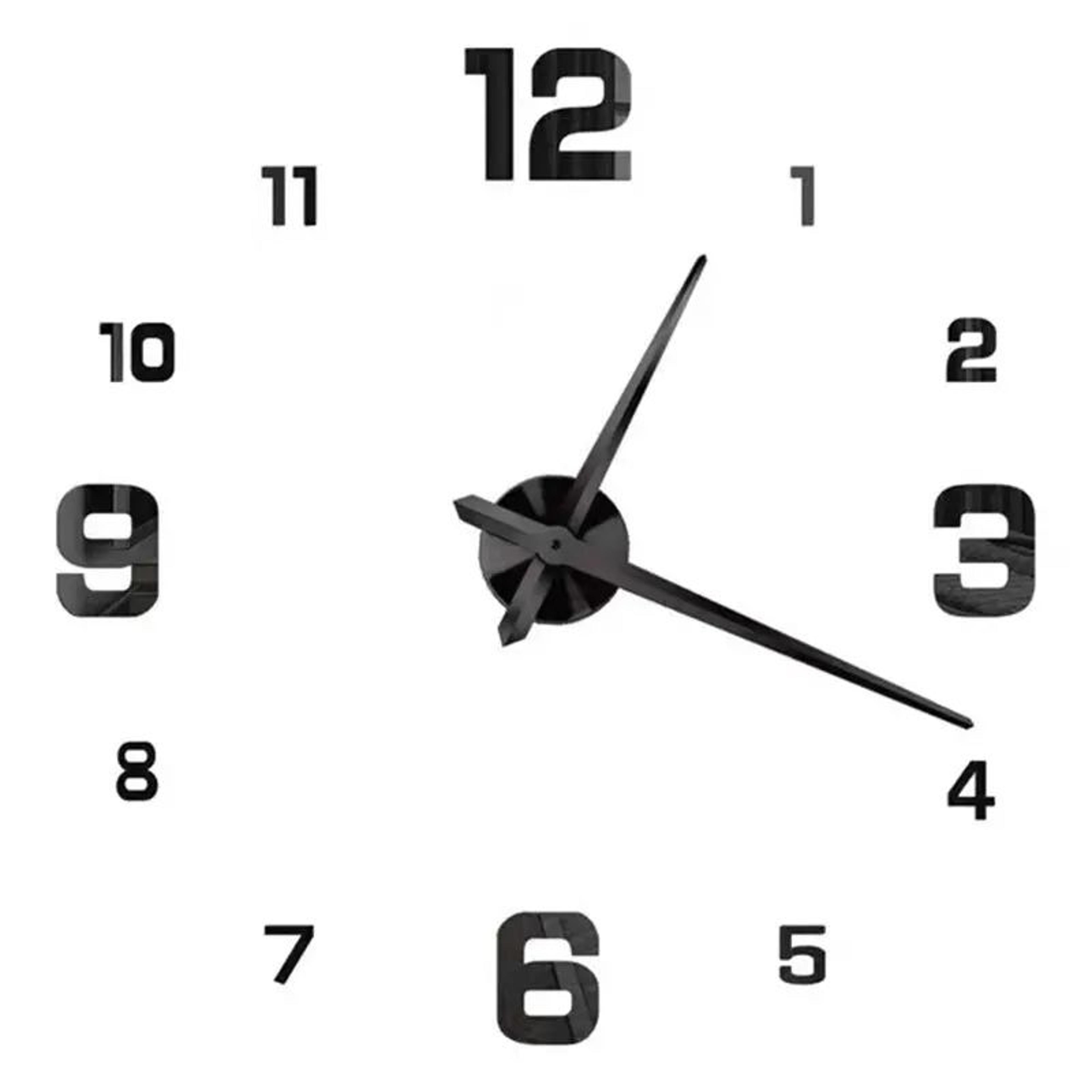 Modern Large Wall Clock With Acrylic Mirror Wall Clock Design For Stylish Customizable Decor 6
