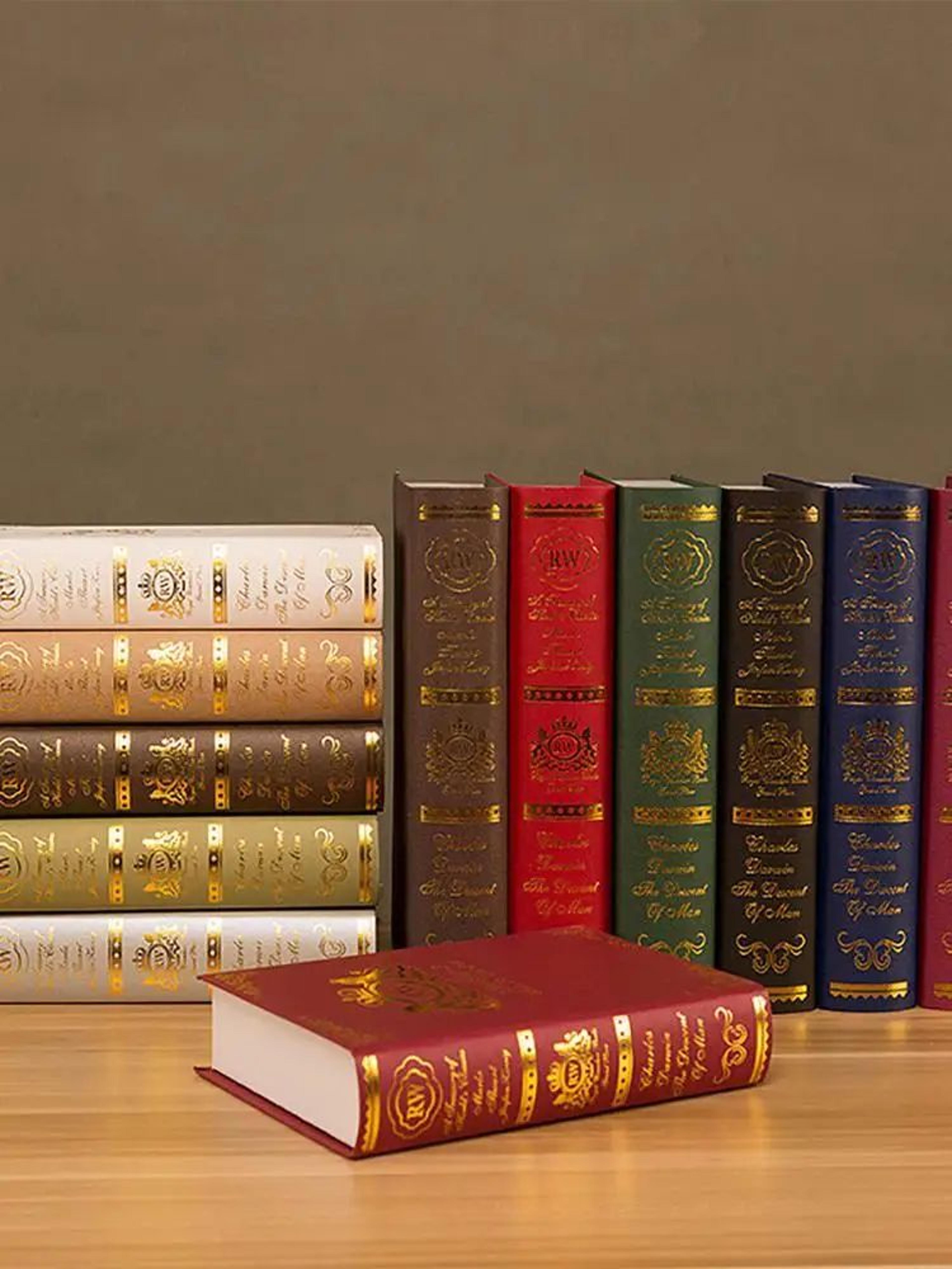 European Vintage Decorative Fake Books For Coffee Table  Home Styling 1