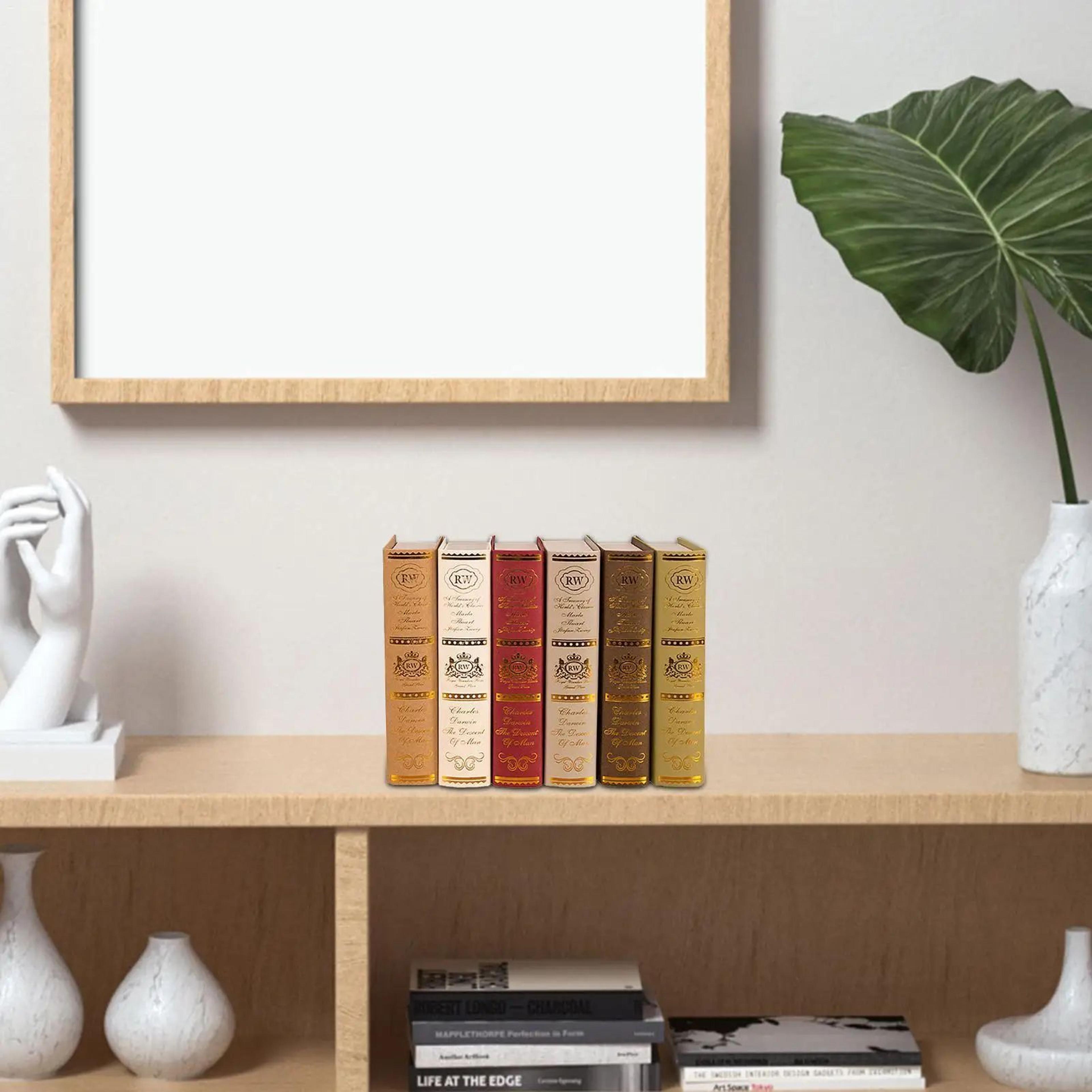 European Vintage Decorative Fake Books For Coffee Table  Home Styling 2