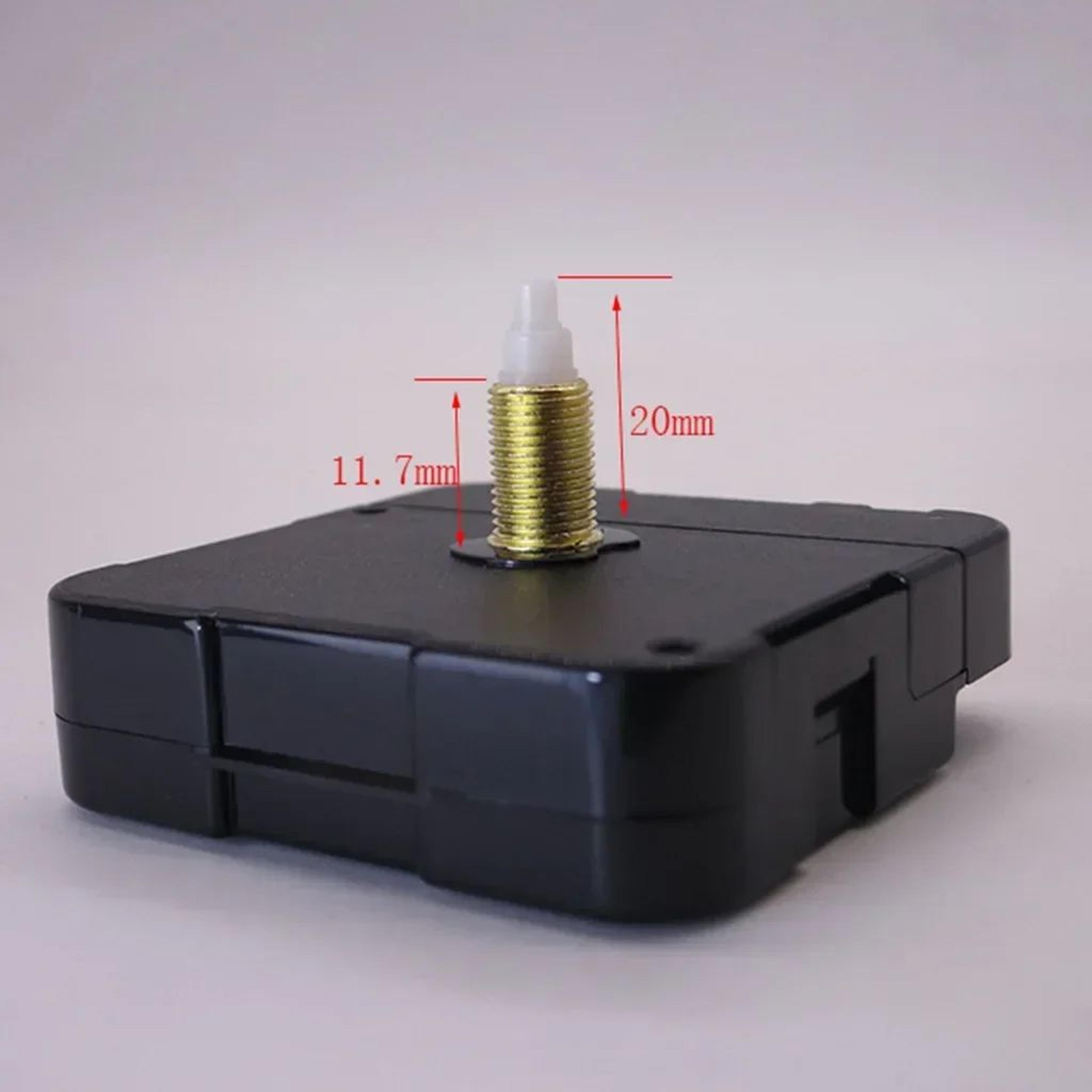 SilentSweep Quartz Clock Movement Replacement Kit With Long Shaft  Hands 4
