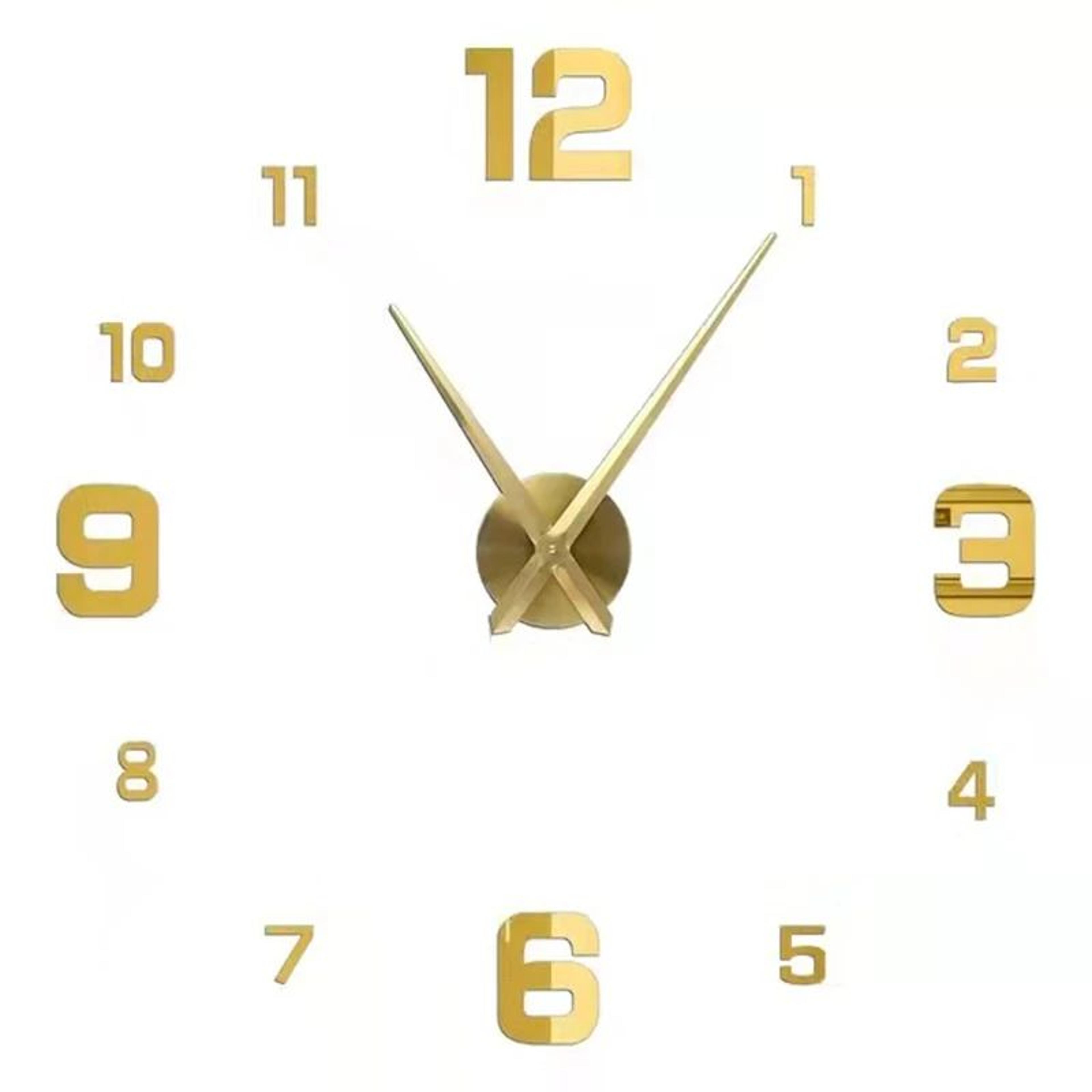 GlowTime DIY Luminous Wall Clock  Modern Frameless Silent Wall Decor 8