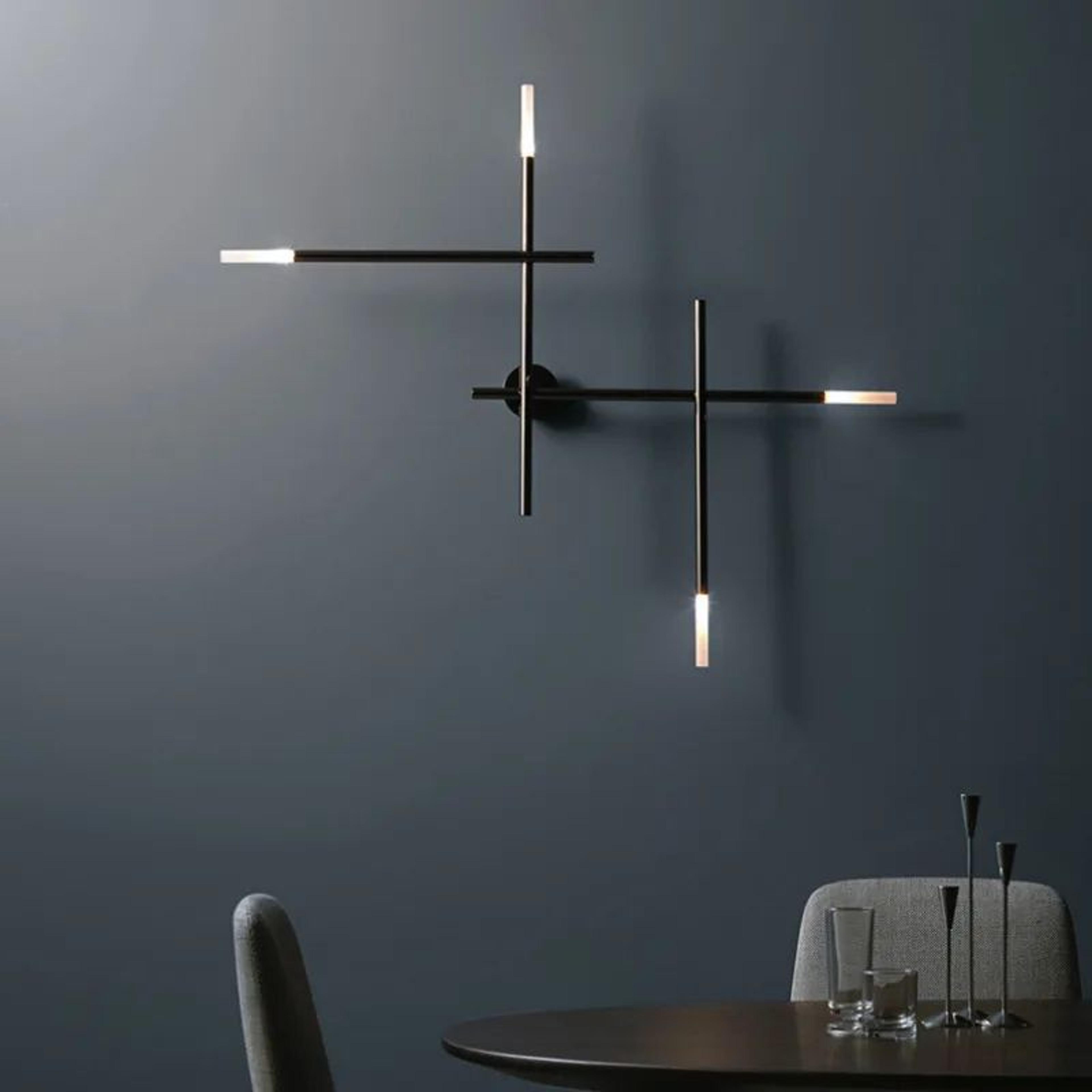 Nordic LED Wall Lamp Cross Sconce For Bedroom Living Room  Bedside Decor 3