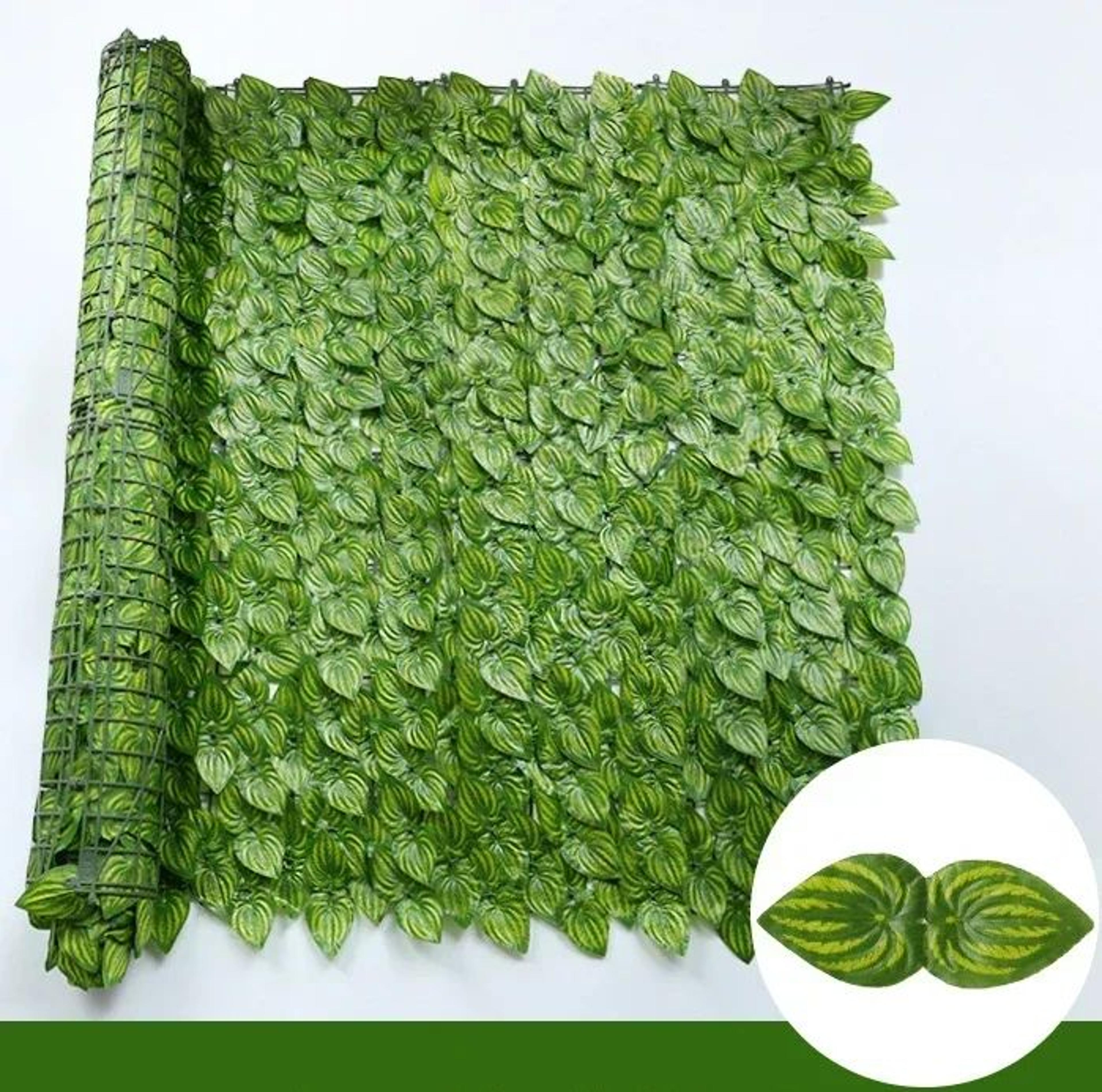Artificial Ivy Fence Privacy Hedge Screen For Balcony  Garden Walls 7