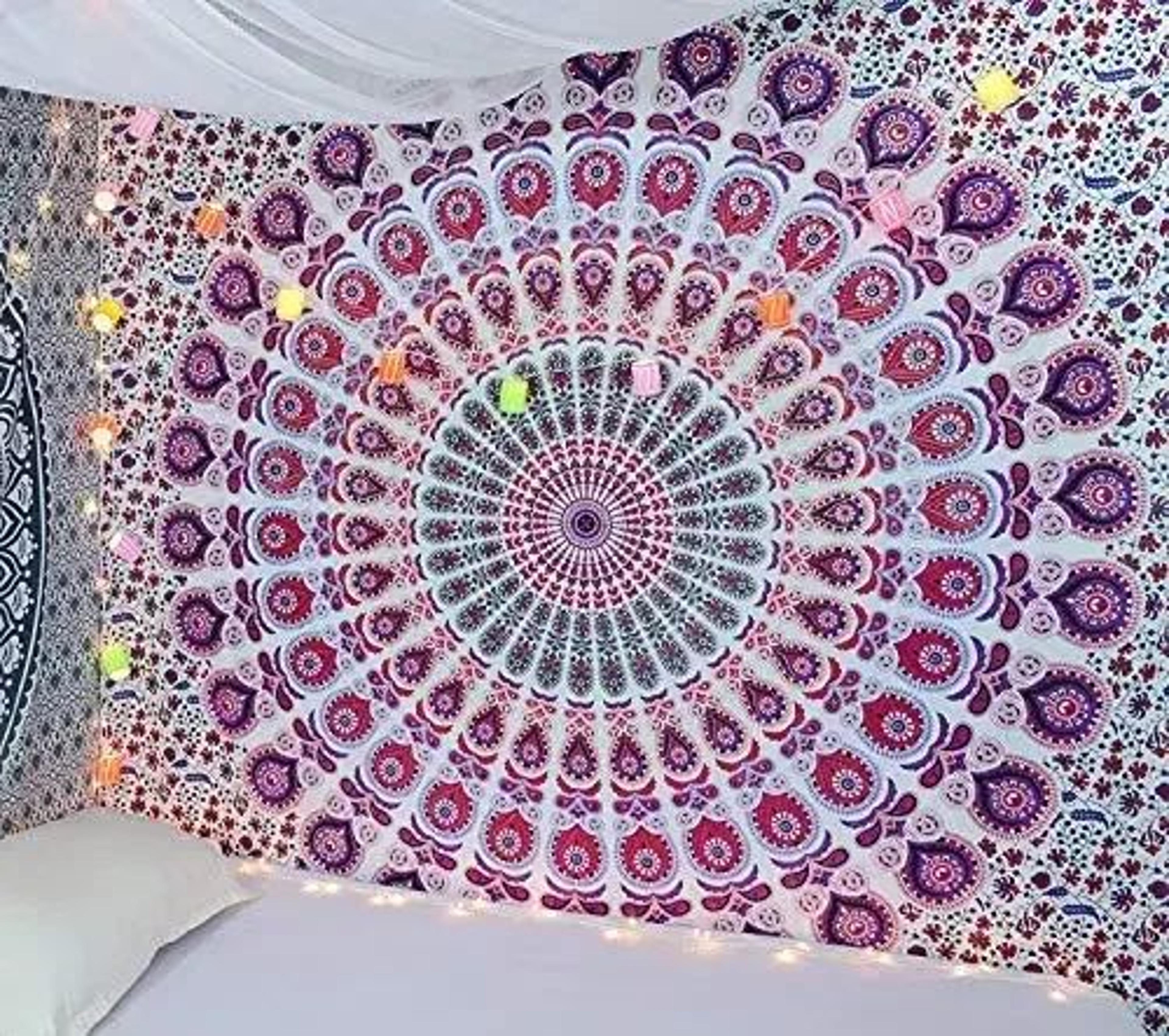 Bohemian Mandala Tapestry Wall Hanging For Hippie Room Decor 13