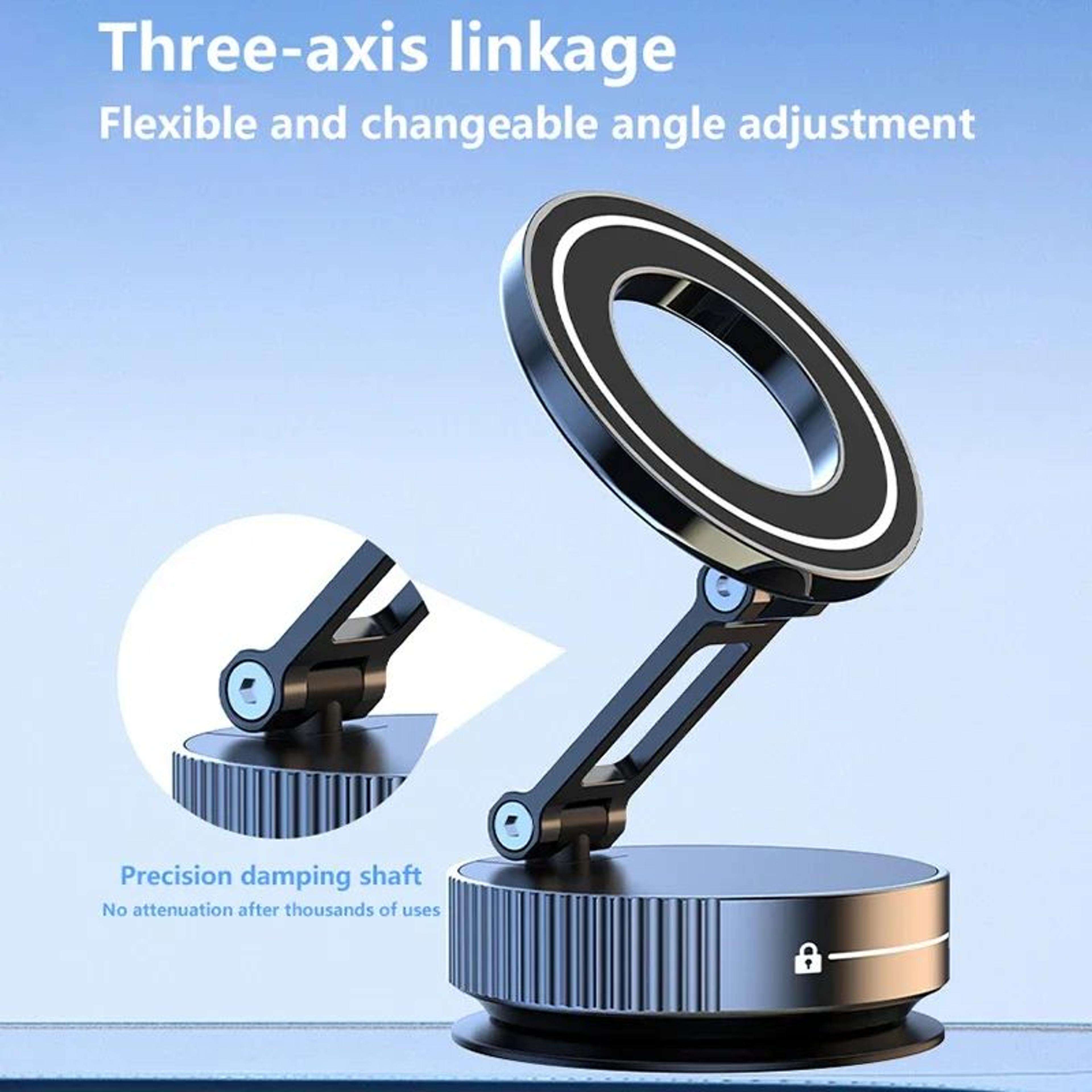 Magnetic Car Phone Holder With 360 Adjustable Suction Mount 2