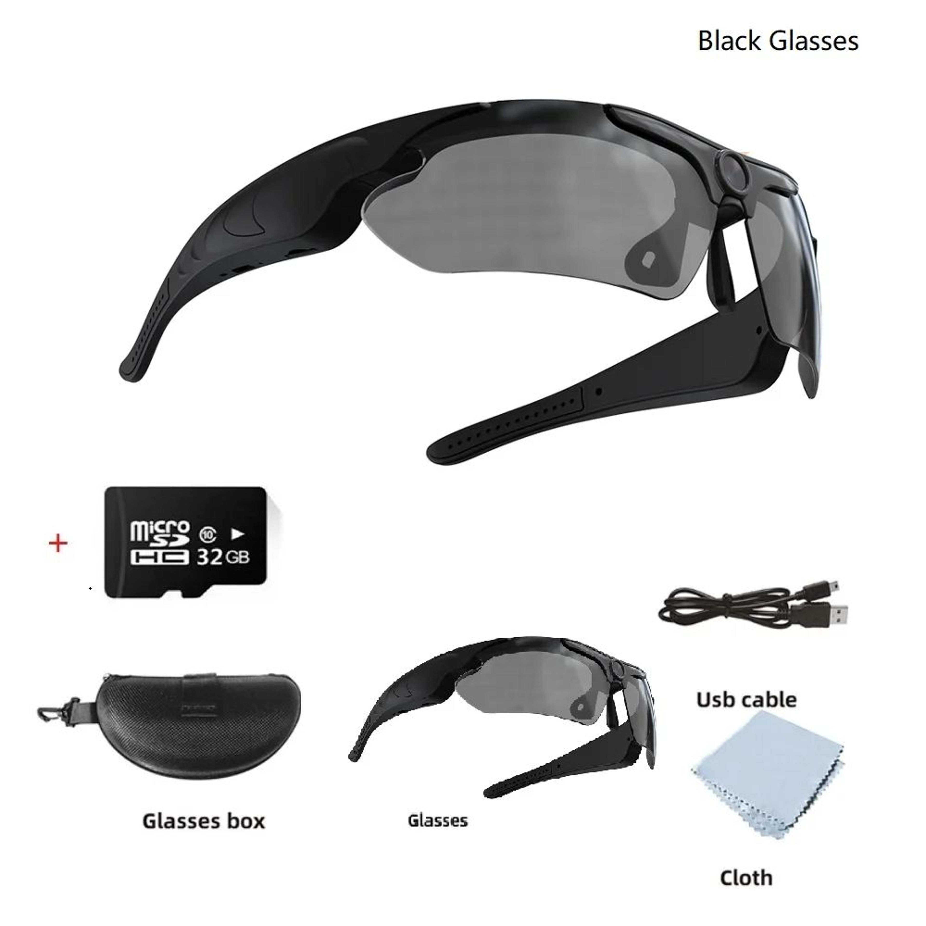 1080P Camera Sunglasses With Polarized Lens  HandsFree Sports Recording Glasses 6